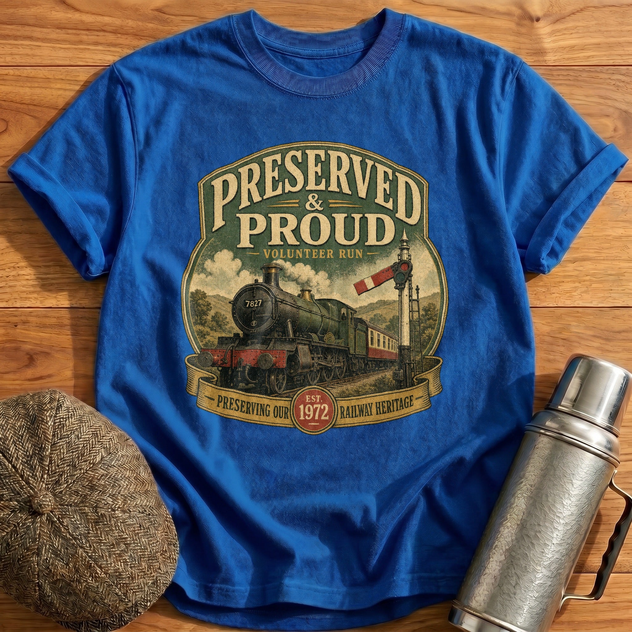 Preserved & Proud II T-Shirt - Royal