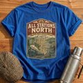All Stations North II T-Shirt - Royal