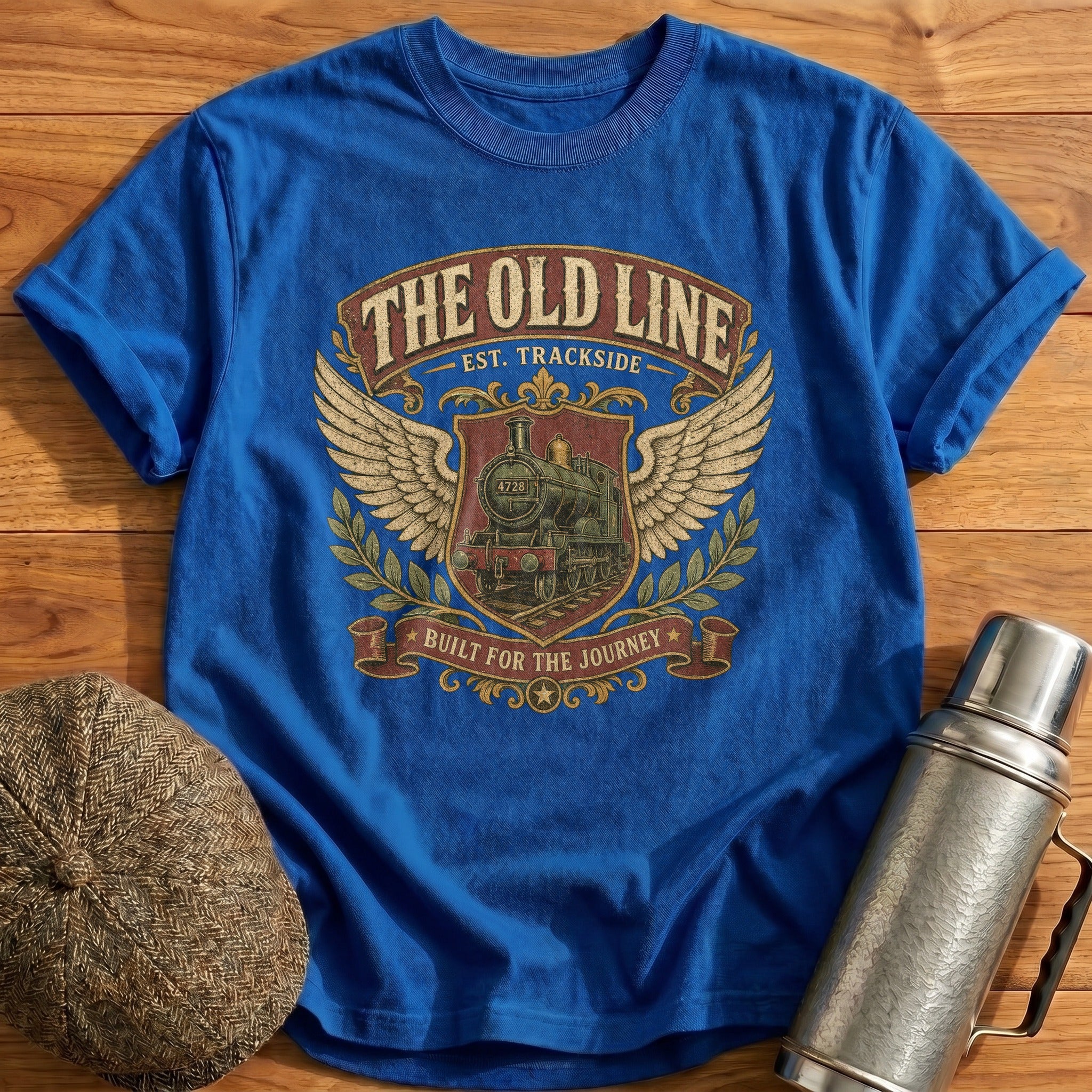 The Old Line T-Shirt - Royal