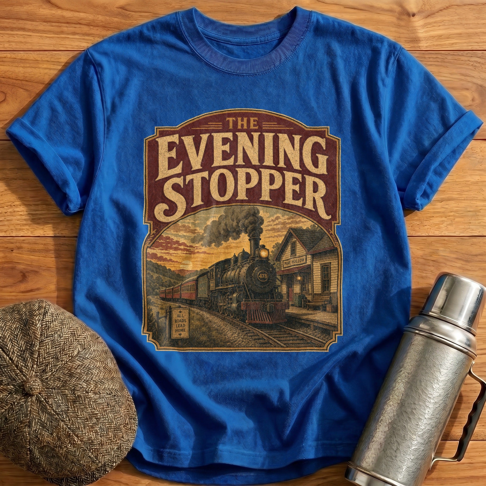The Evening Stopper T-Shirt - Royal