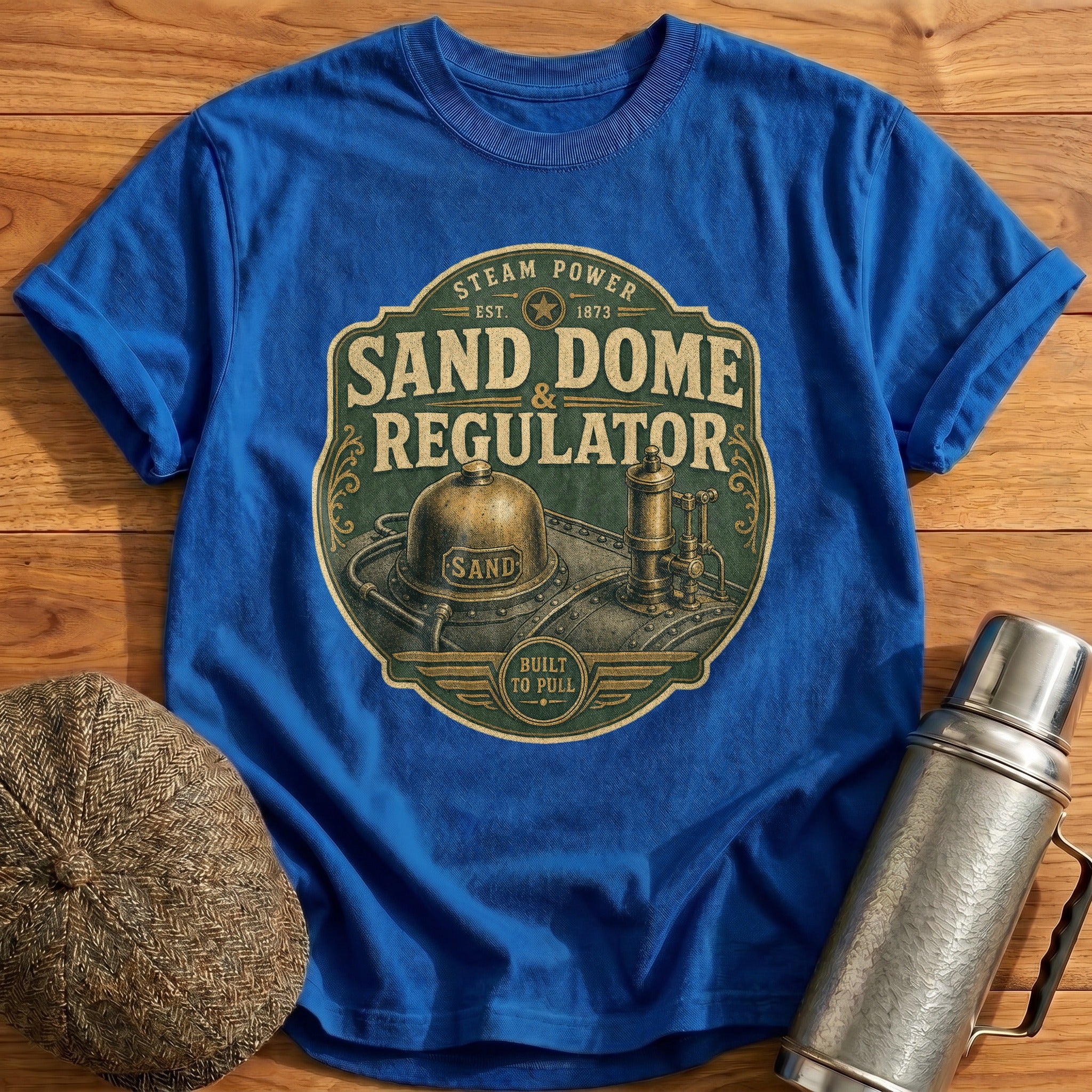 Sand Dome & Regulator T-Shirt - Royal