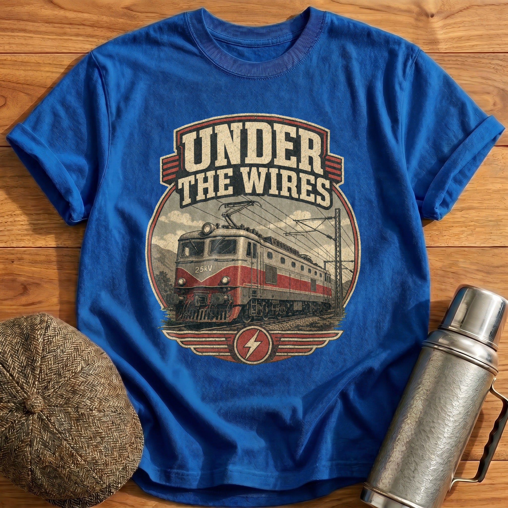 Under the Wires T-Shirt - Royal