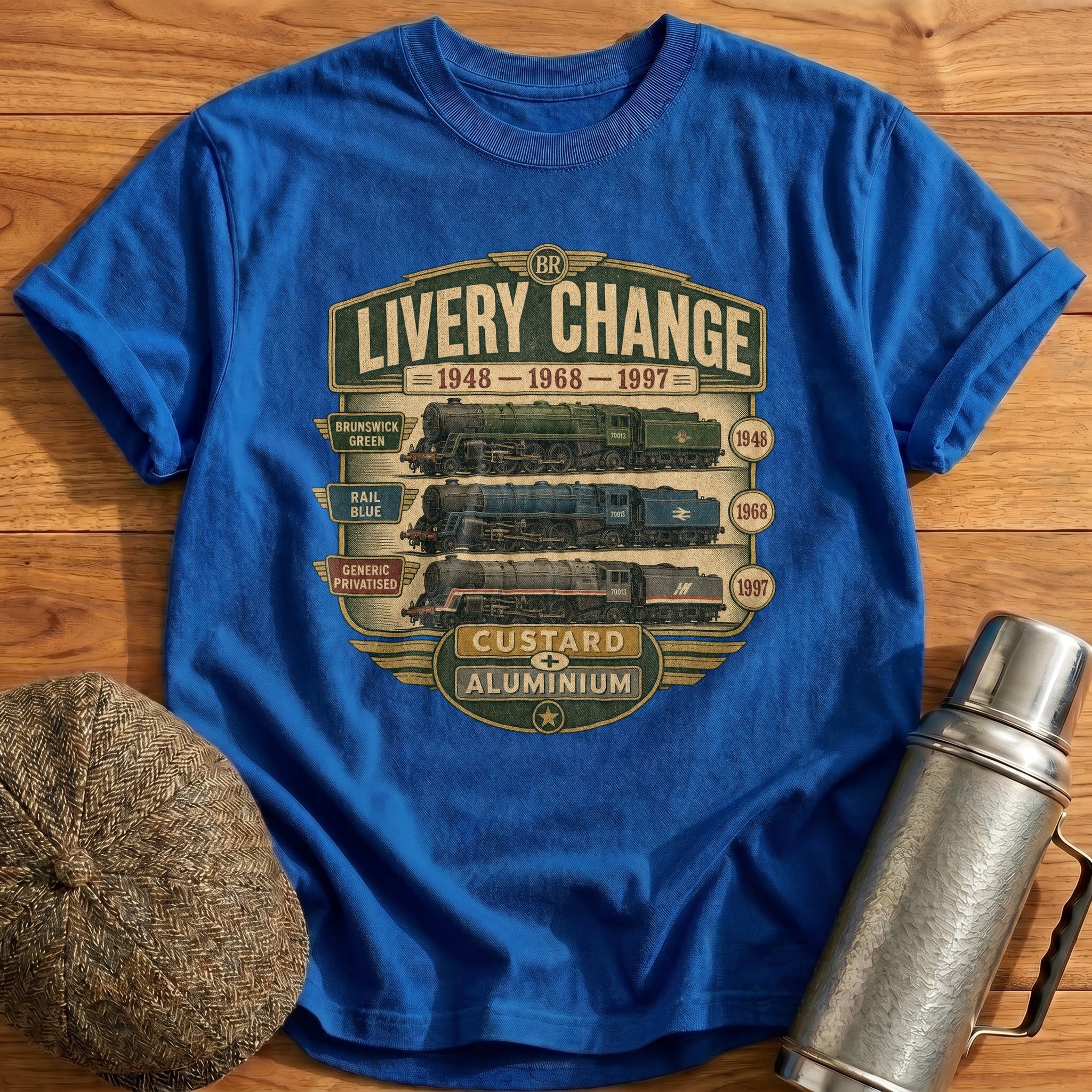 Livery Change T-Shirt - Royal
