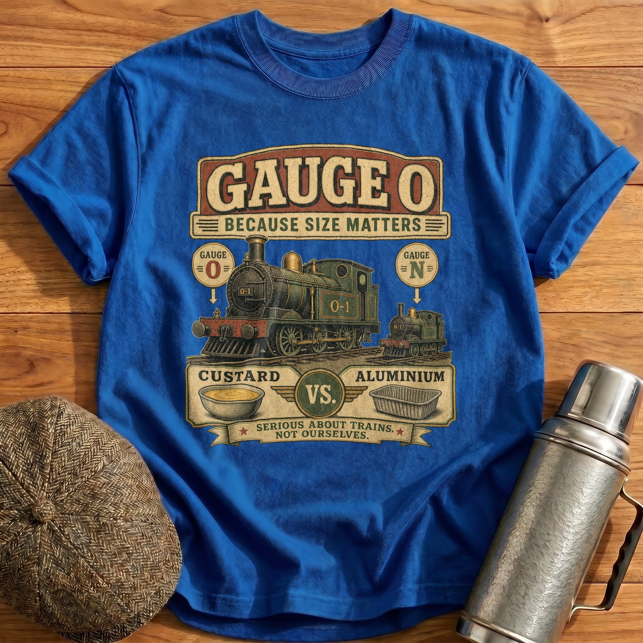 Gauge O T-Shirt - Royal