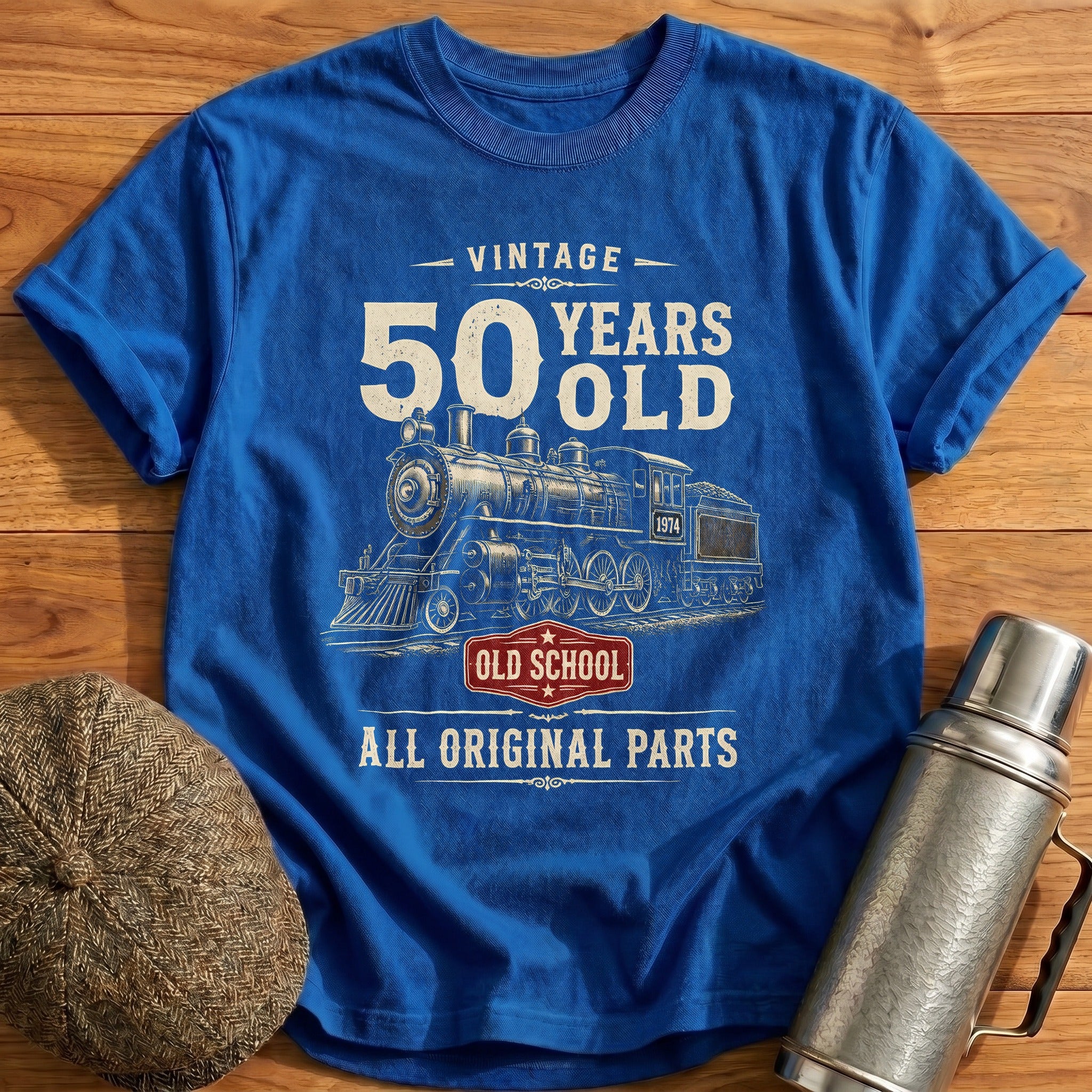 50 Original Parts T-Shirt - Royal