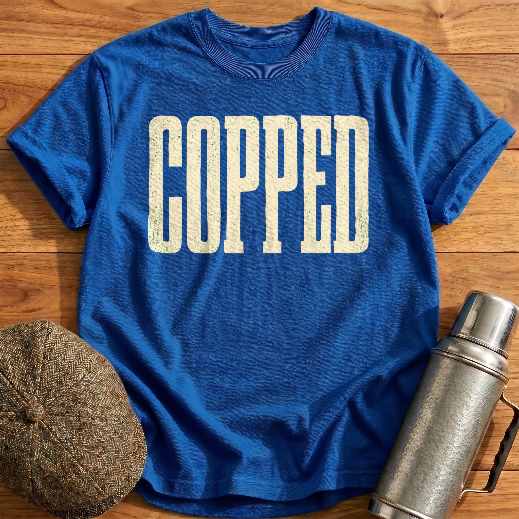 Copped T-Shirt - Royal