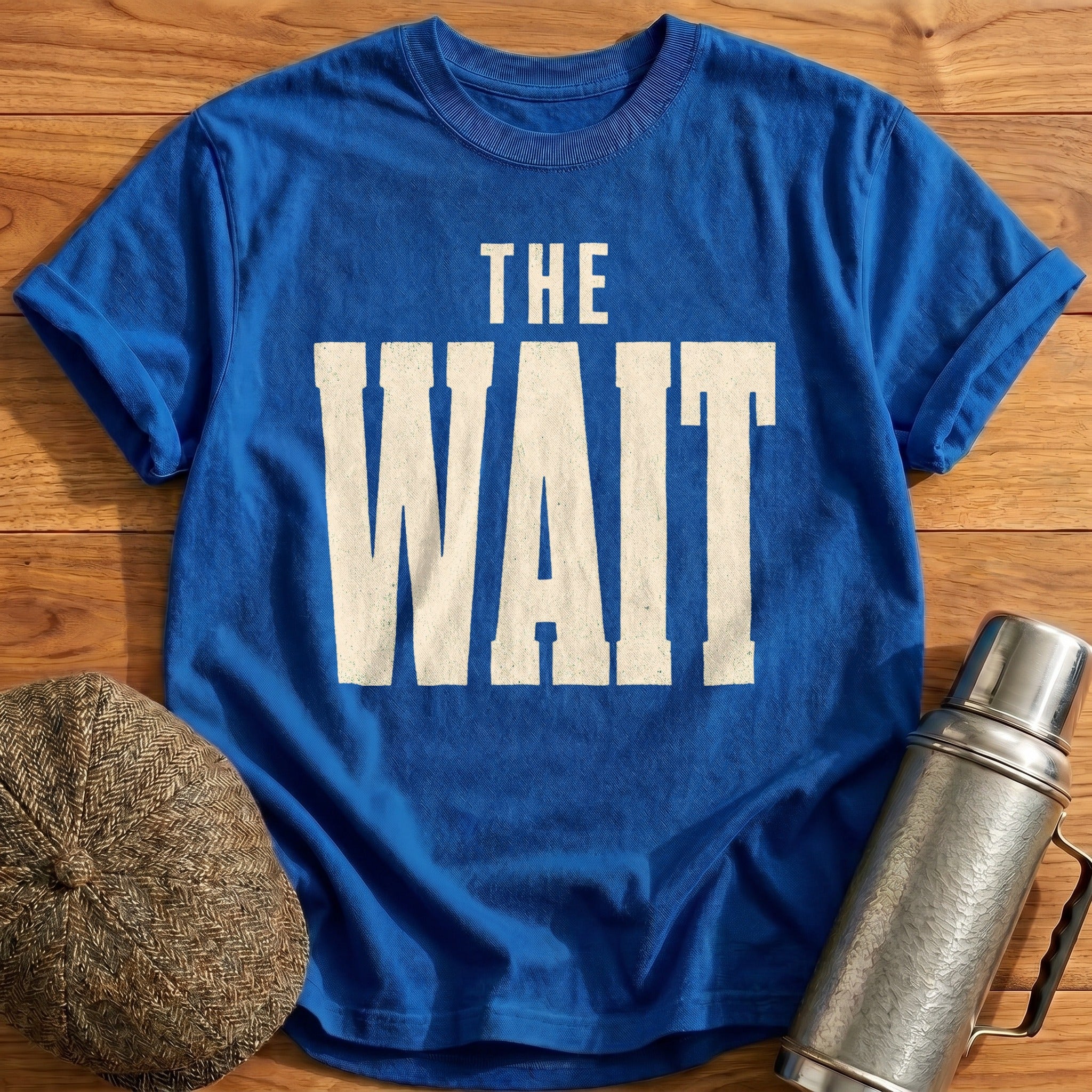 The Wait T-Shirt - Royal