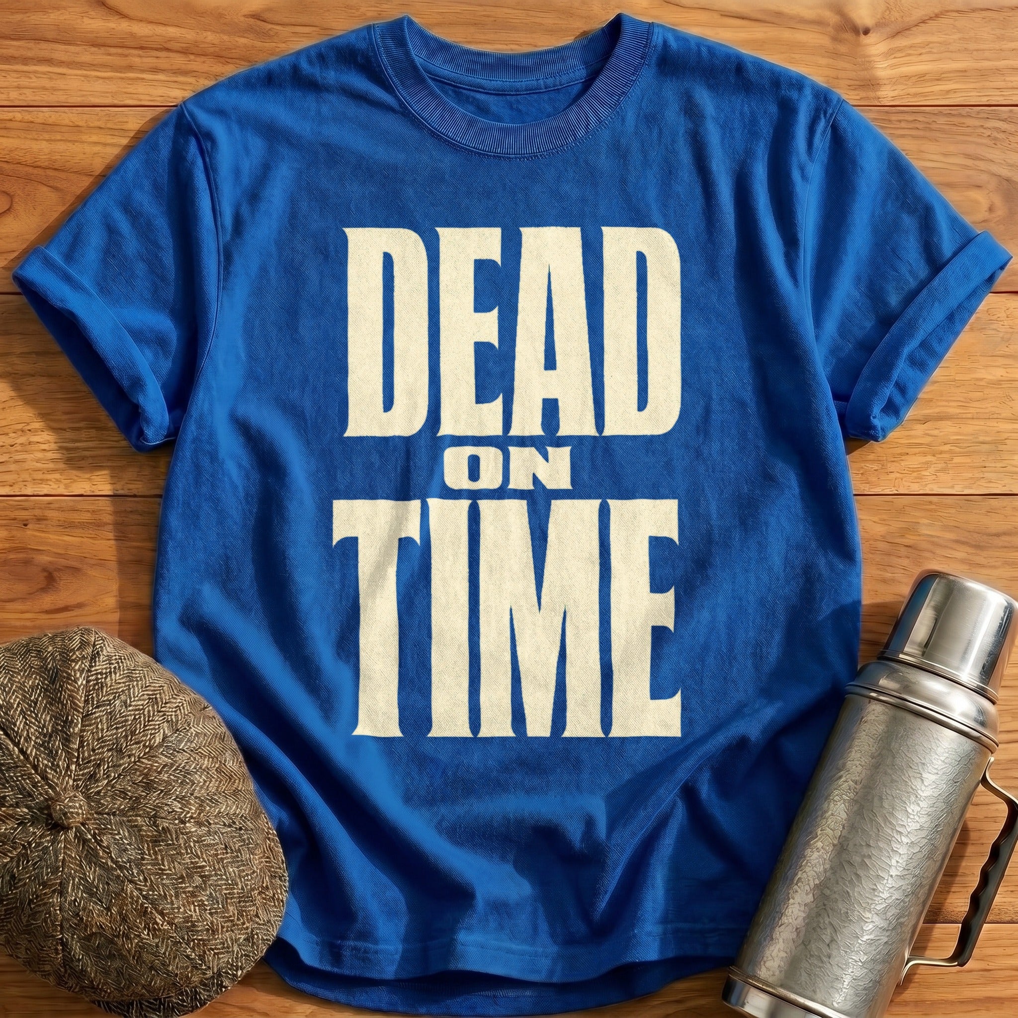 Dead on Time T-Shirt - Royal