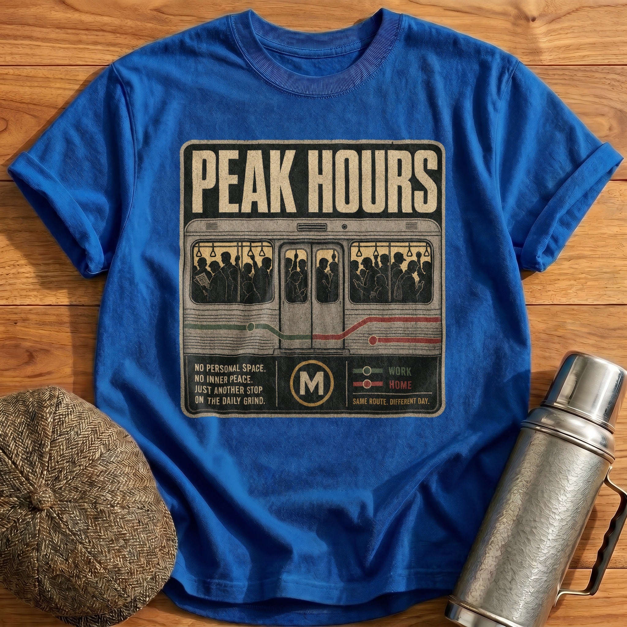 Peak Hours T-Shirt - Royal