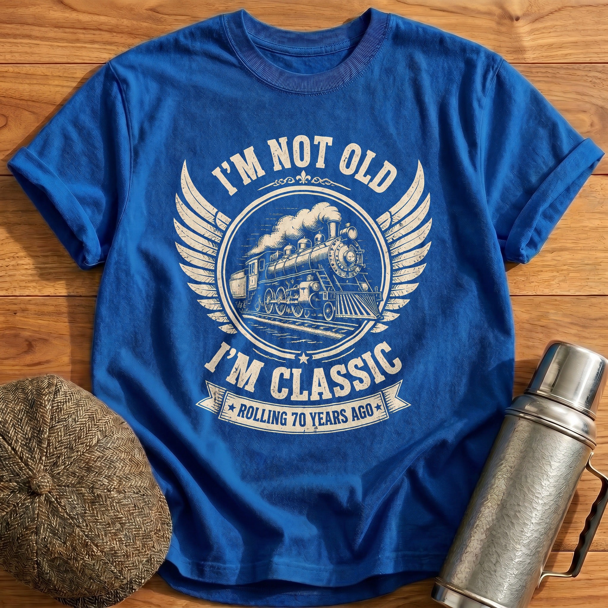 70 Im Classic T-Shirt - Royal
