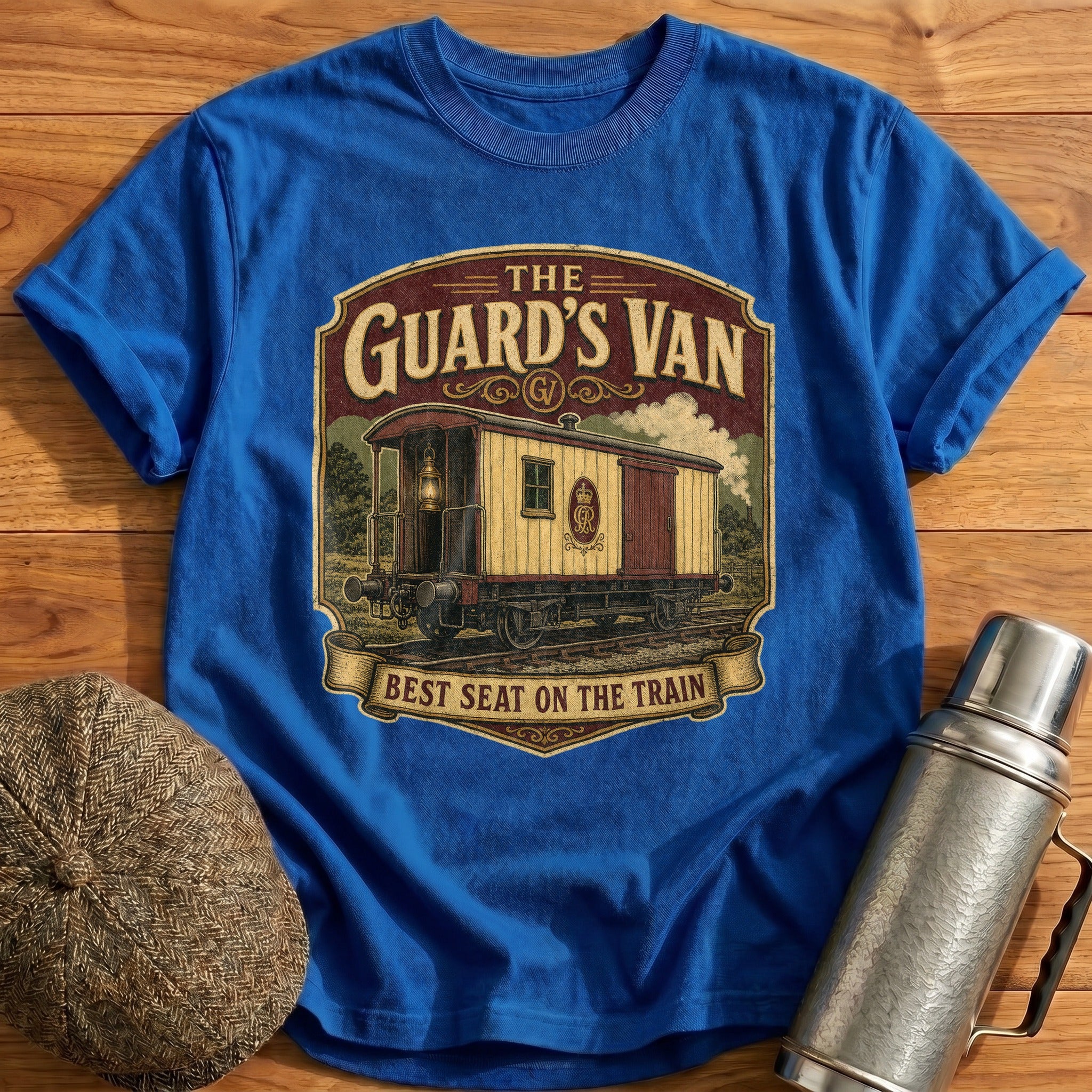 The Guard's Van T-Shirt - Royal