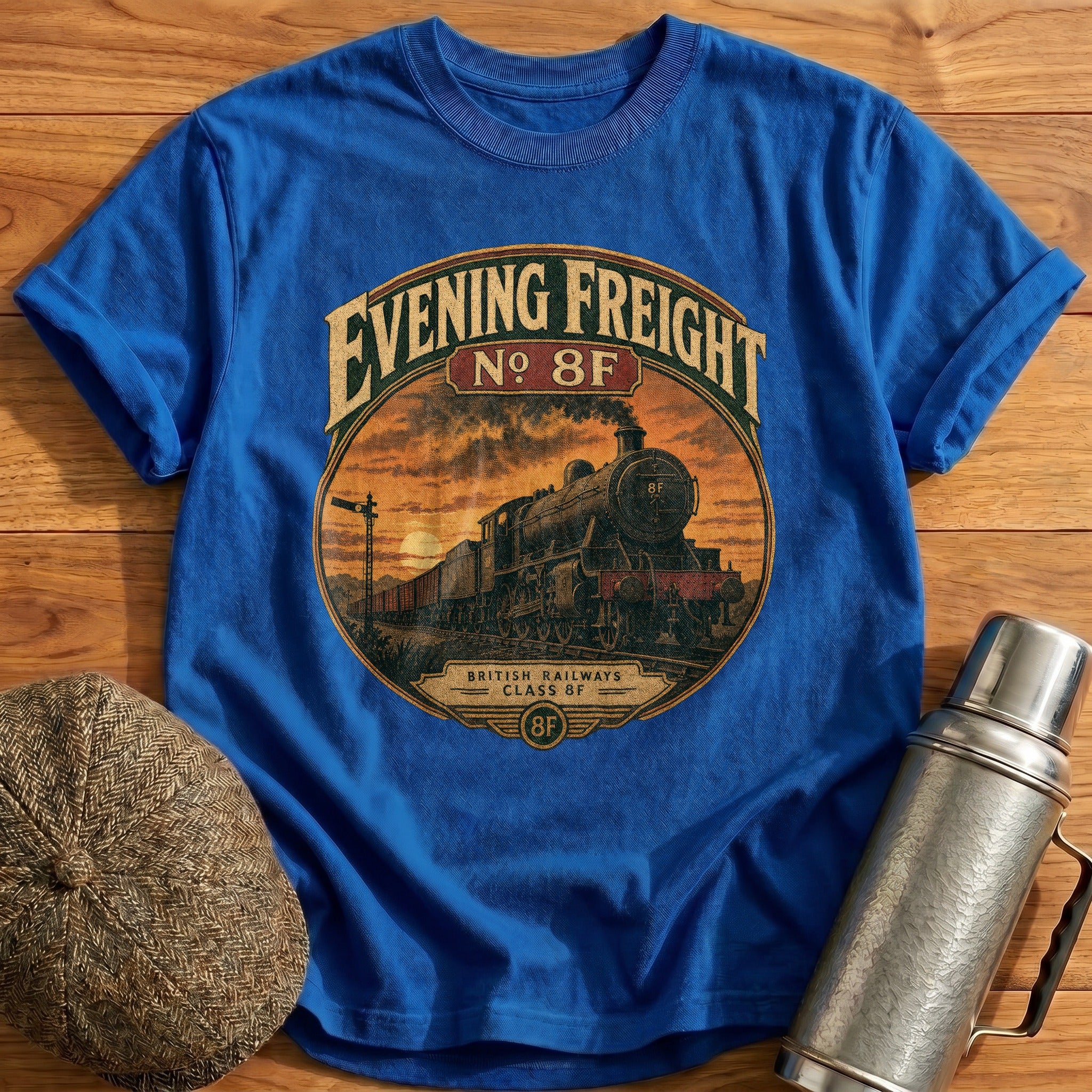 Evening Freight T-Shirt - Royal
