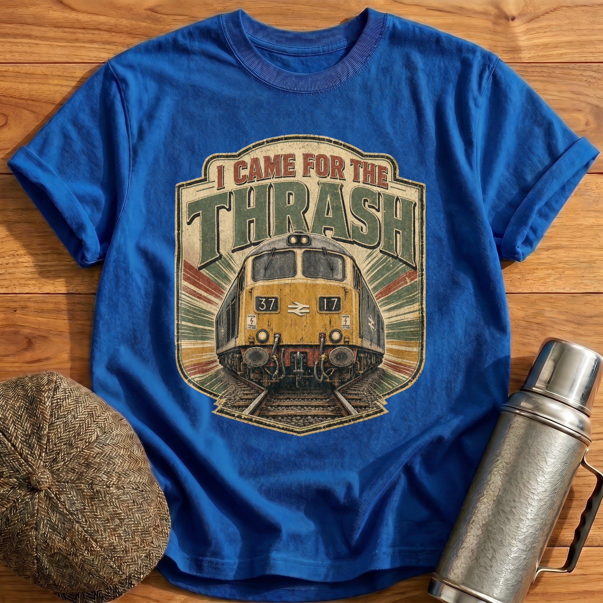 I Came for the Thrash T-Shirt - Royal