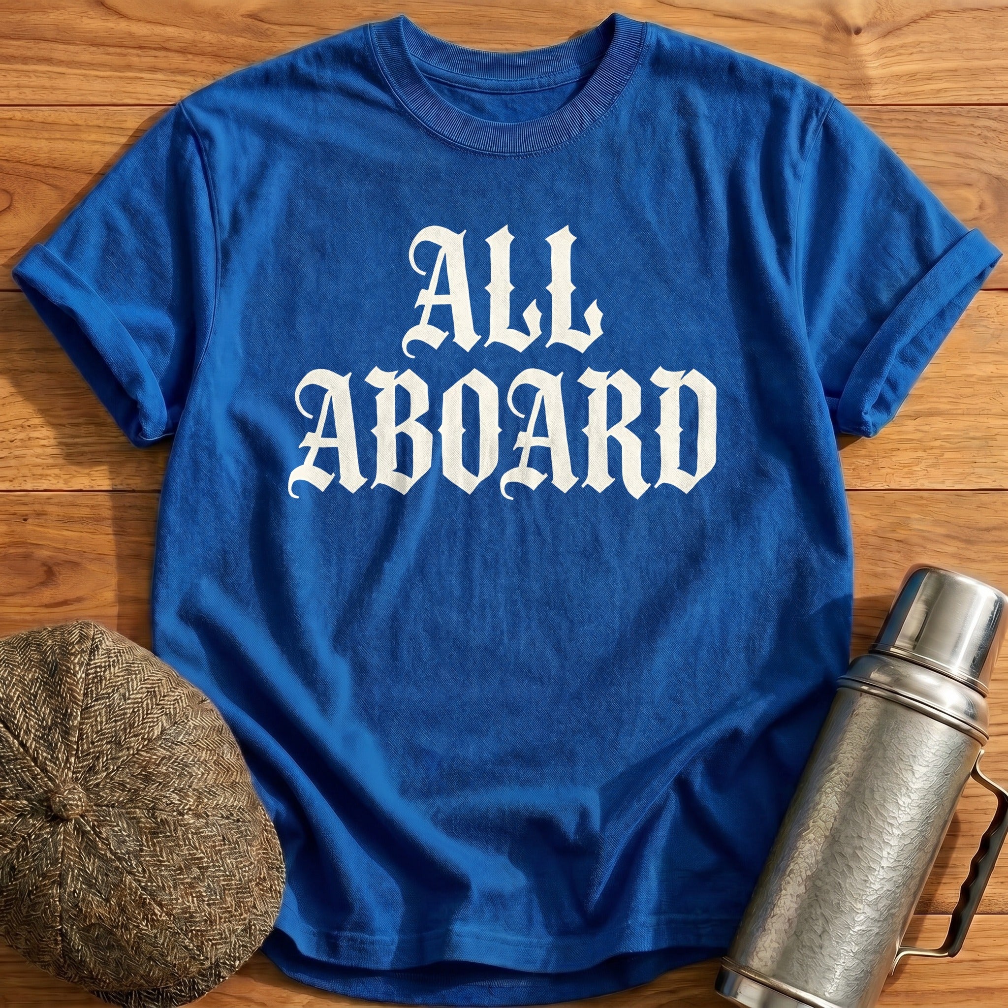 All Aboard 32 T-Shirt - Royal
