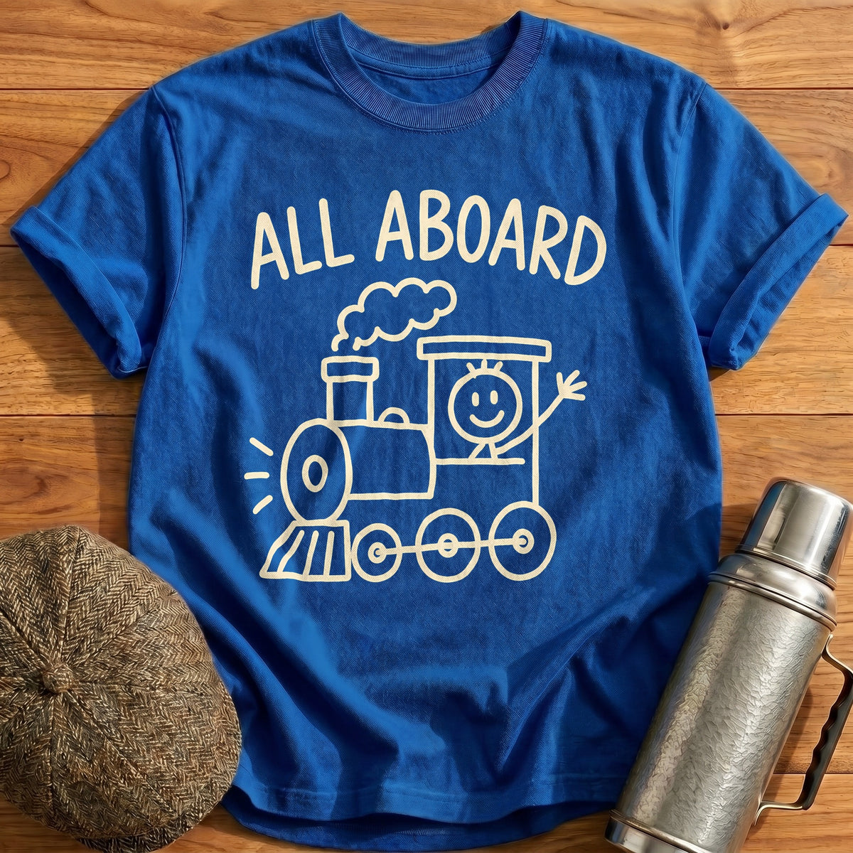 All Aboard 35 T-Shirt - Royal