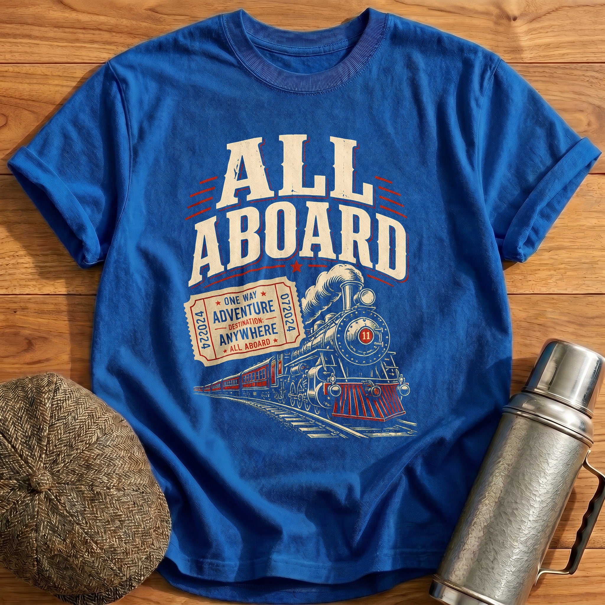 All Aboard 52 T-Shirt - Royal