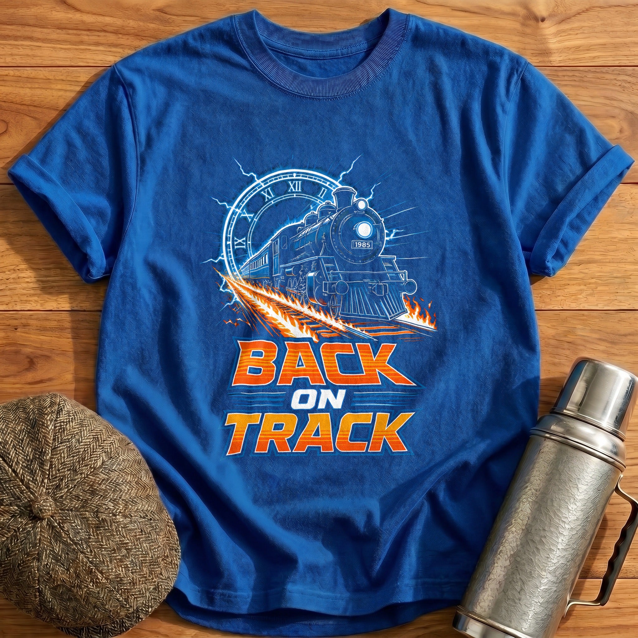 Back On Track 25 T-Shirt - Royal