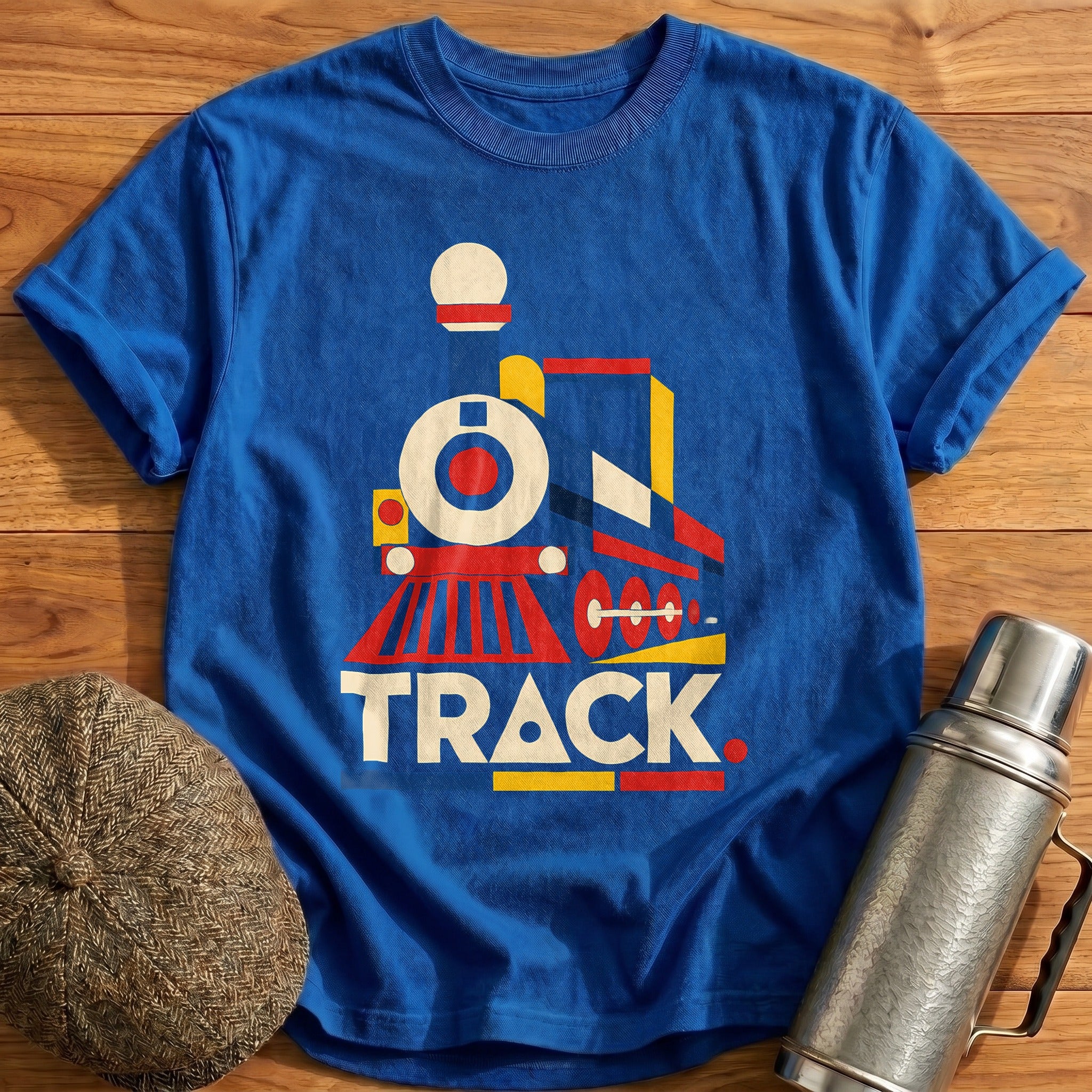 Bauhaus Loco T-Shirt - Royal