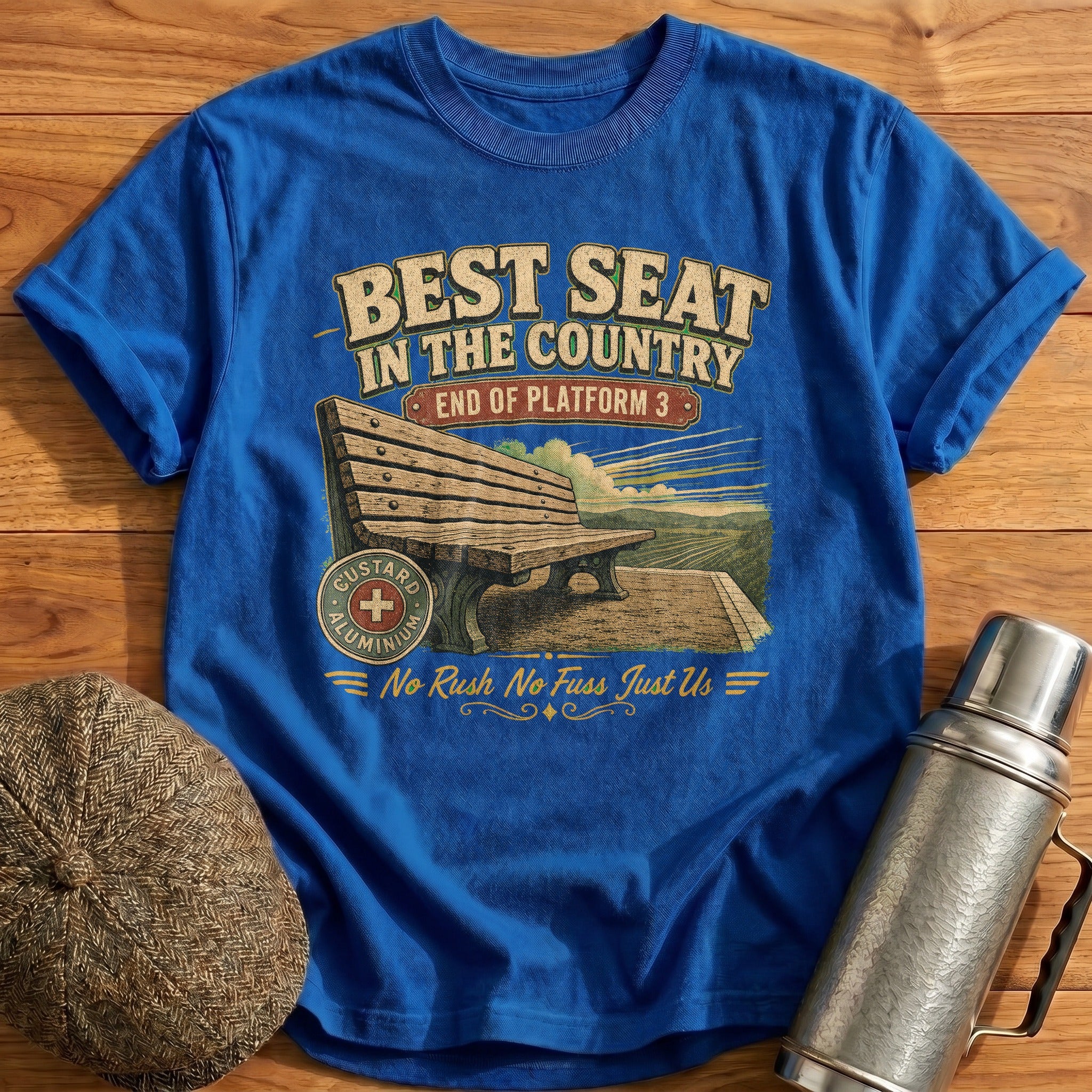 Best Seat in the Country T-Shirt - Royal