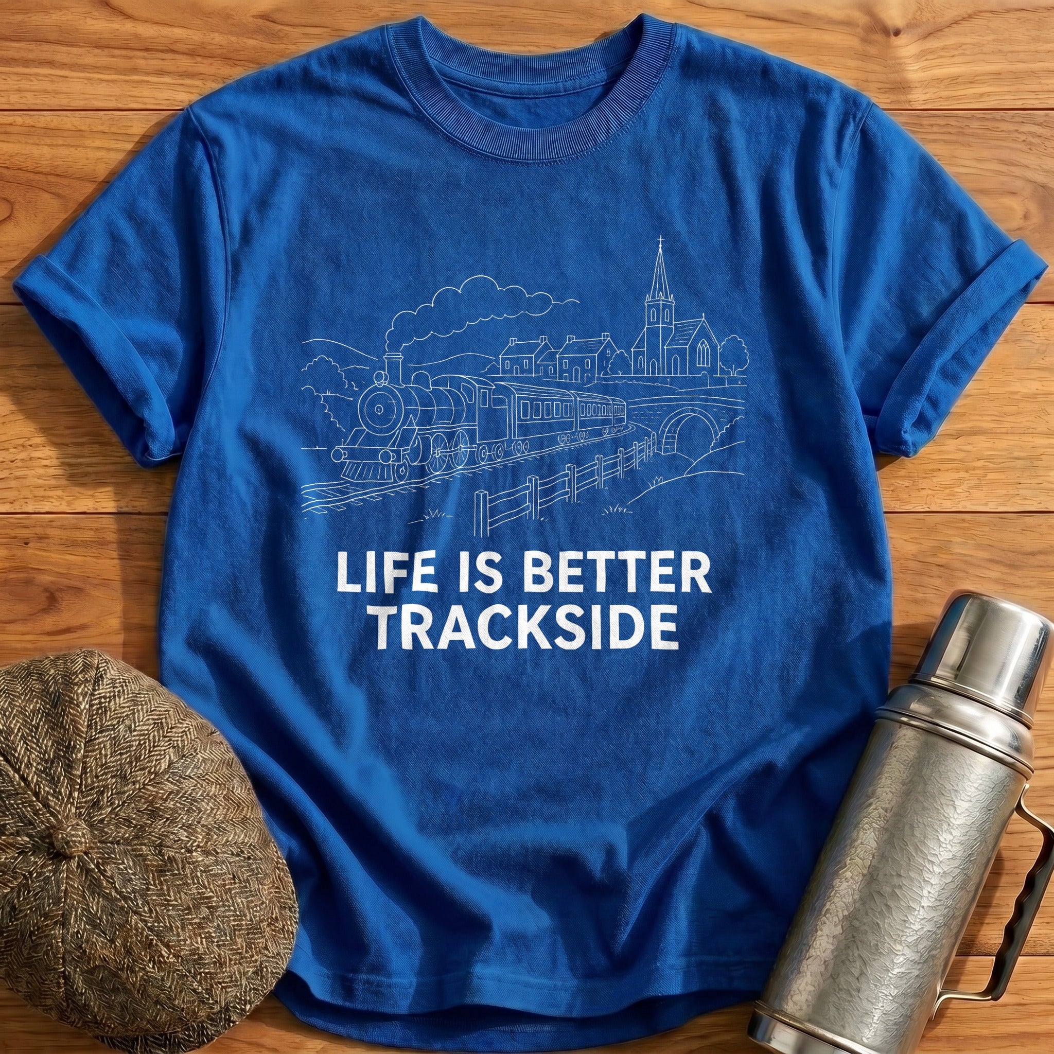 Better Trackside 25 T-Shirt - Royal