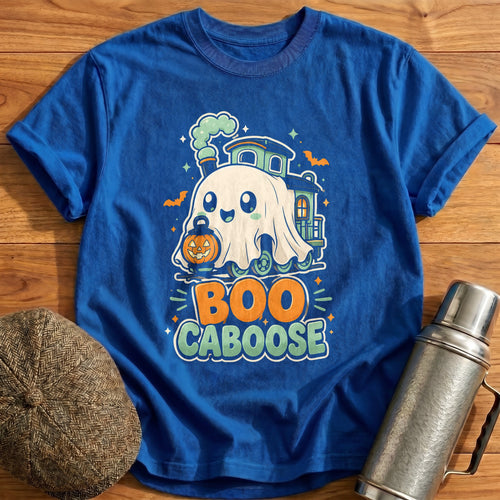 Boo Caboose T-Shirt - Royal