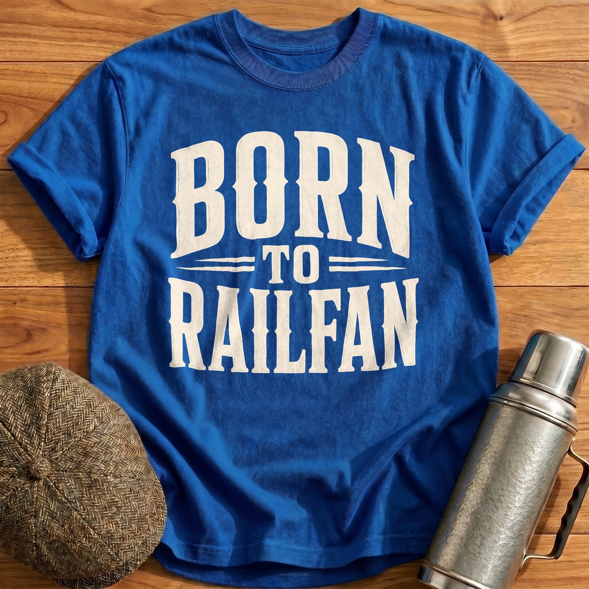 Born To Railfan Train Enthusiast - Royal