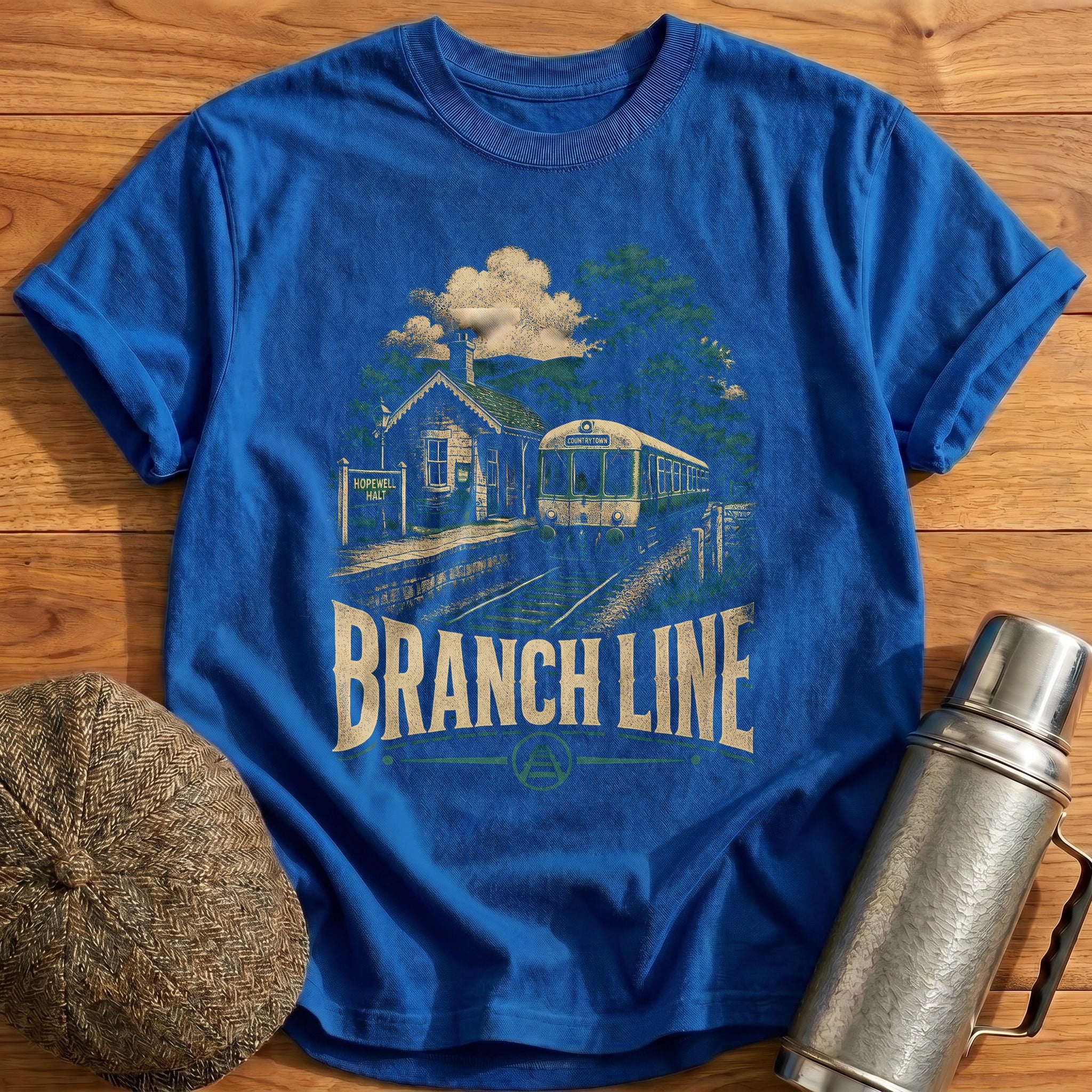 Branch Line T-Shirt - Royal