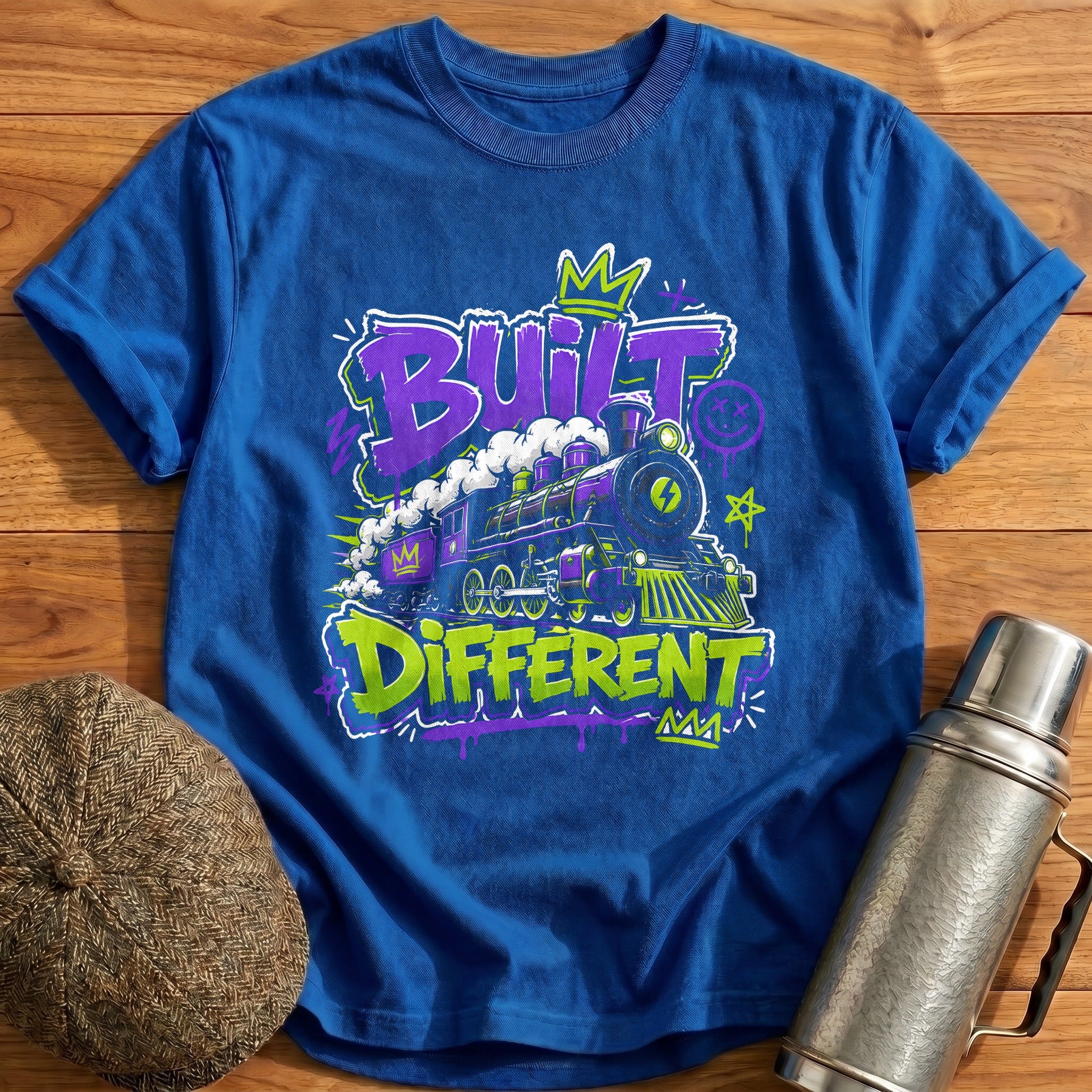 Built Different Train Streetwear - Royal