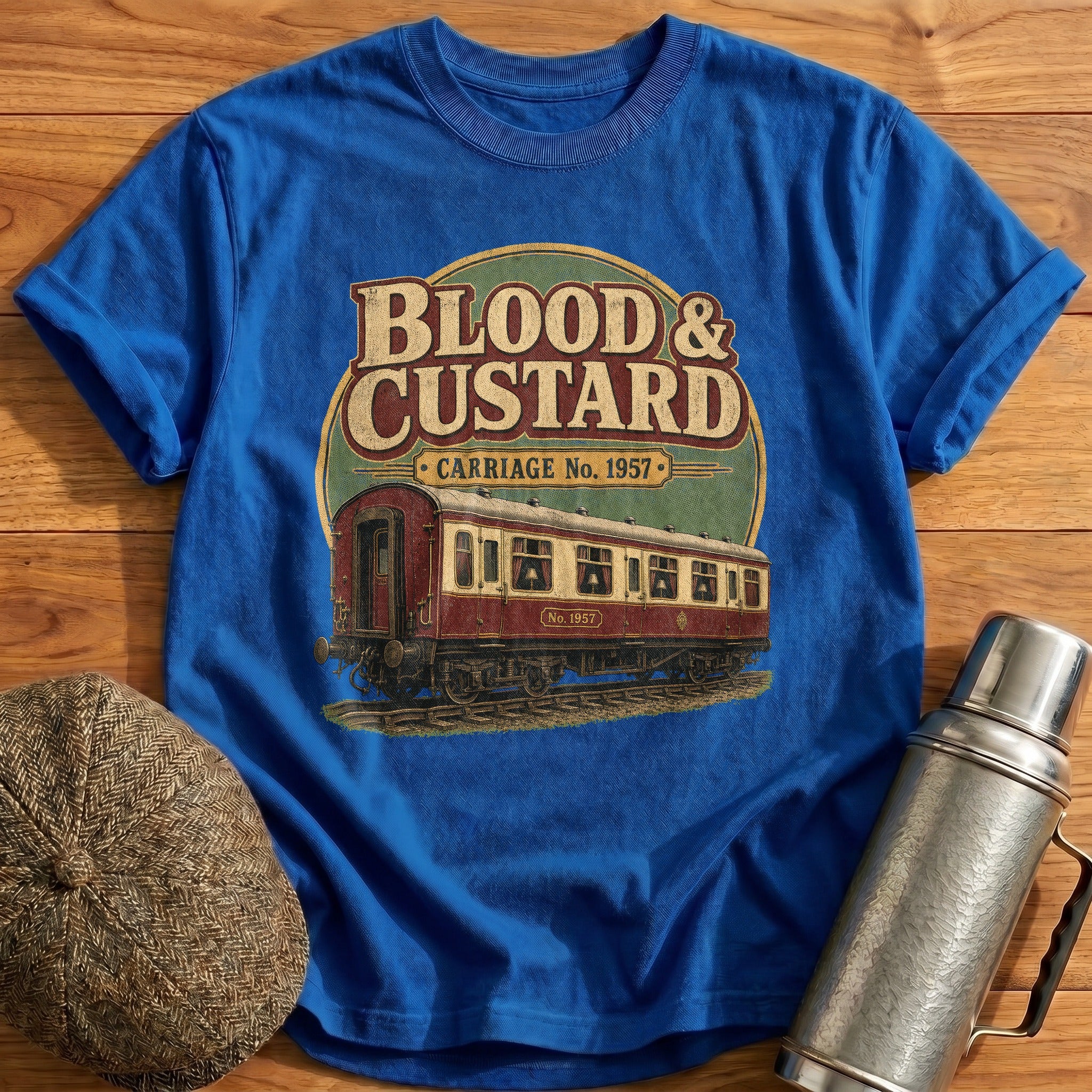 Carriage No. 1957 T-Shirt - Royal