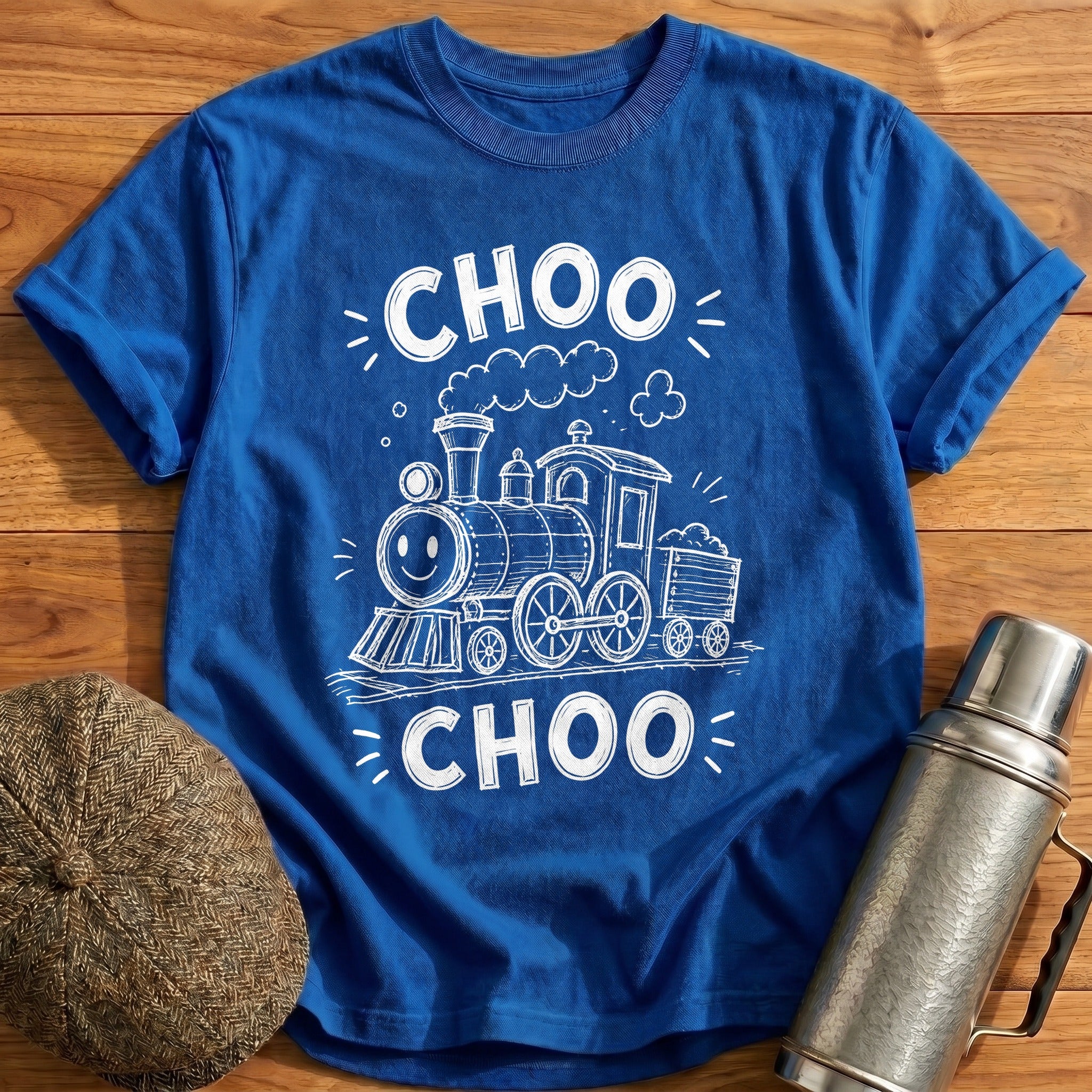 Choo Choo Dreams T-Shirt - Royal