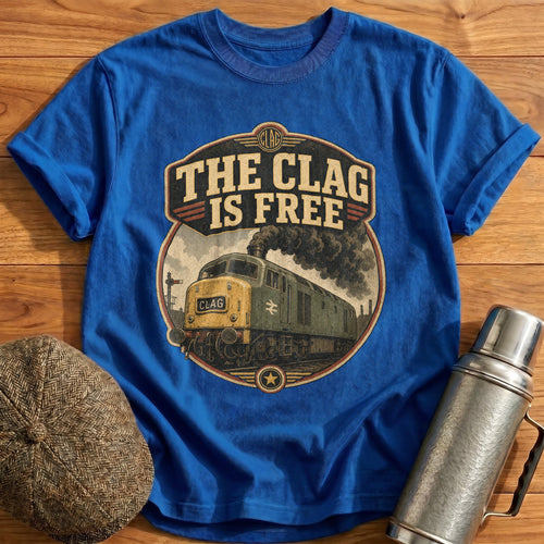 Clag in Motion T-Shirt - Royal