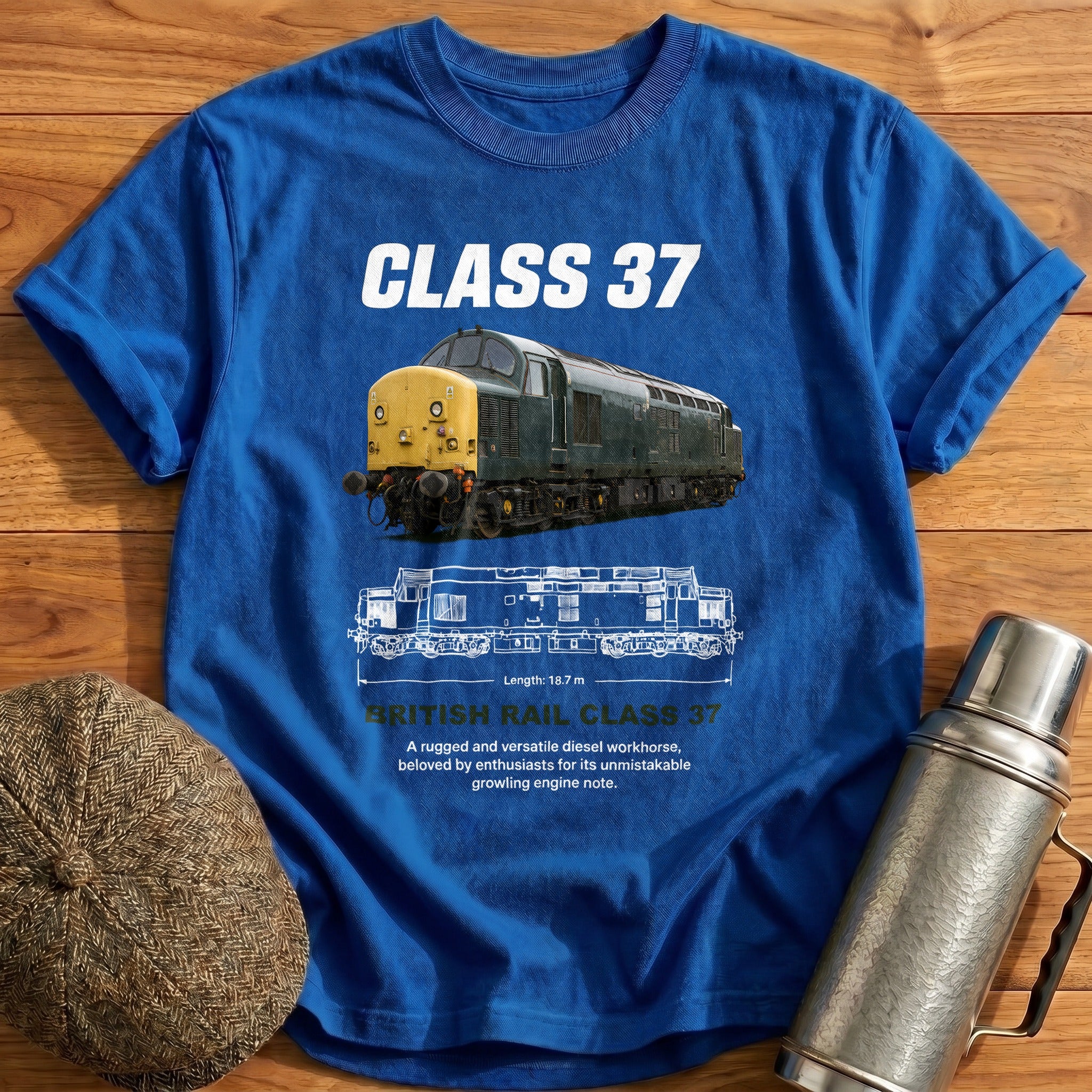 Class 37 78 T-Shirt - Royal