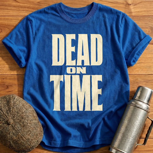Dead On Time T-Shirt - Royal