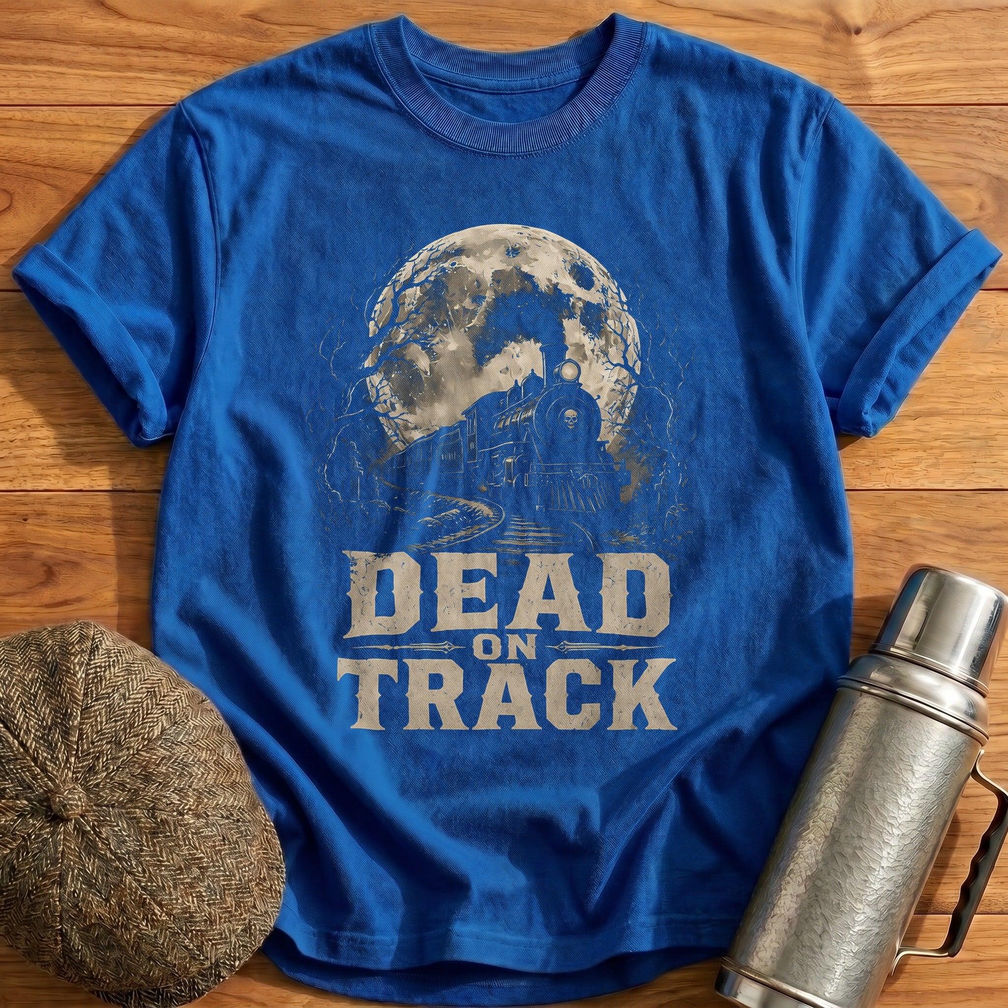 Dead On Track Gothic Train Moon - Royal