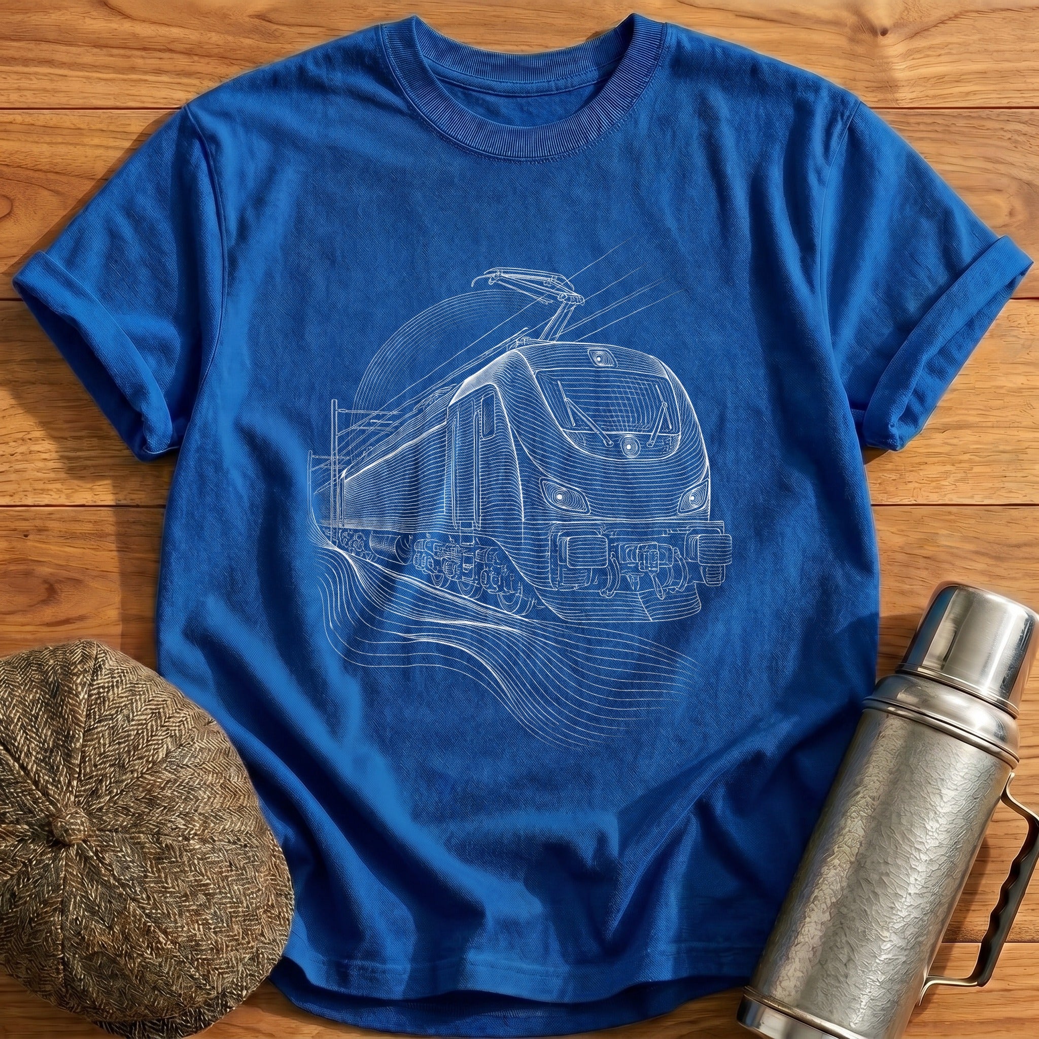Electric Loco 14 T-Shirt - Royal