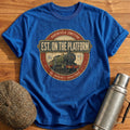 Est. on the Platform T-Shirt - Royal