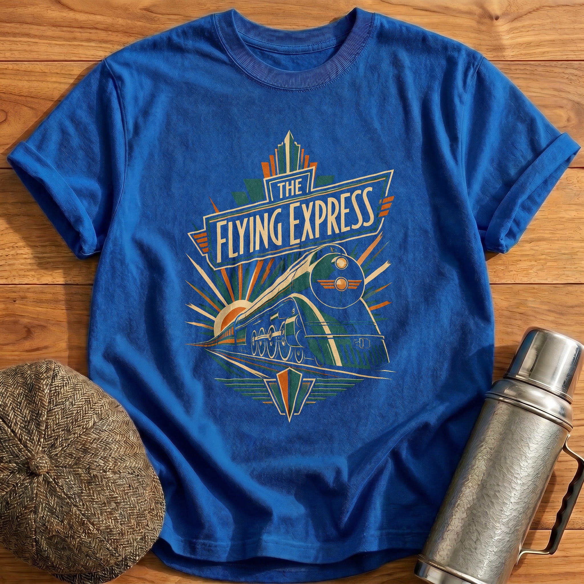 Flying Express Deco T-Shirt - Royal