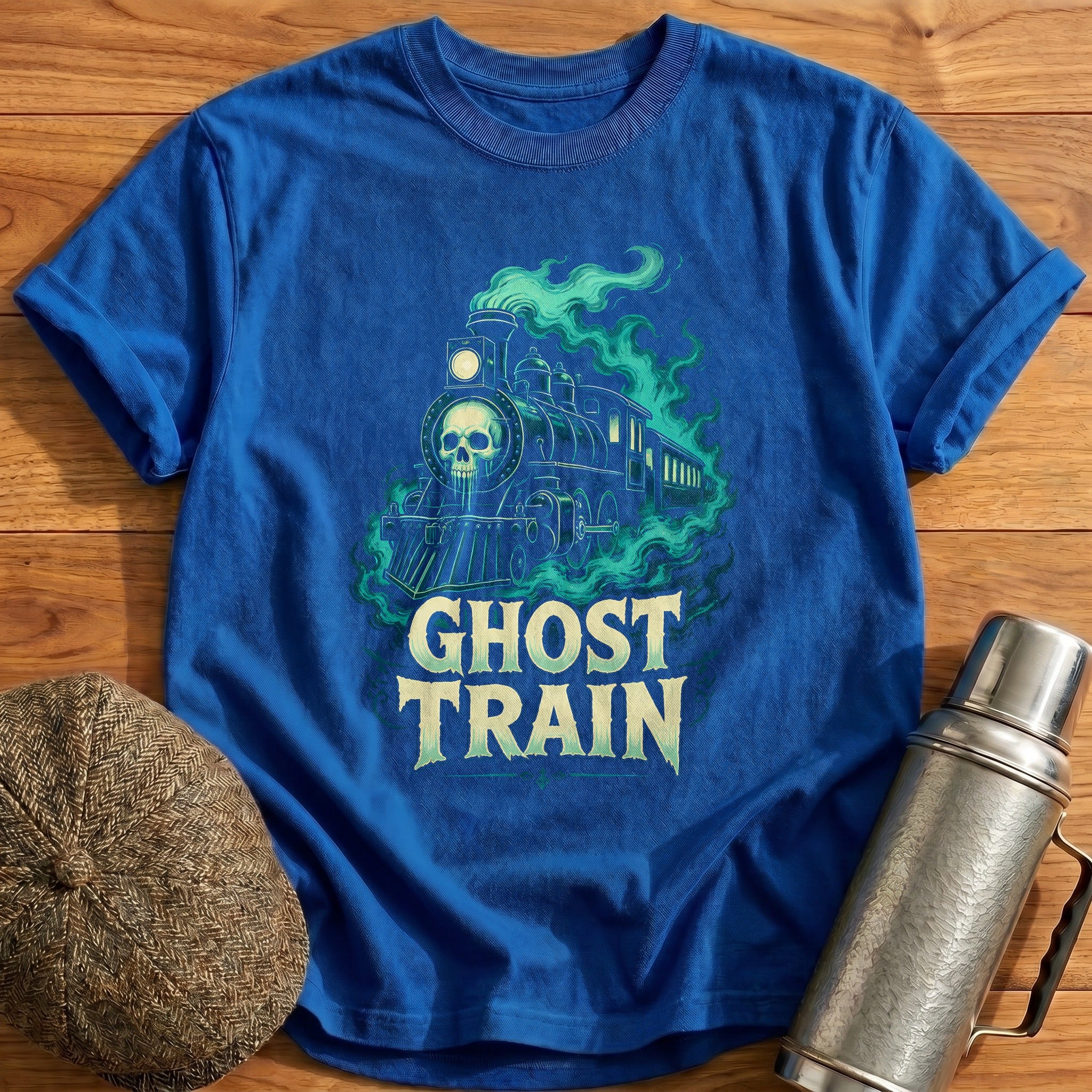 Ghost Train 89 T-Shirt - Royal