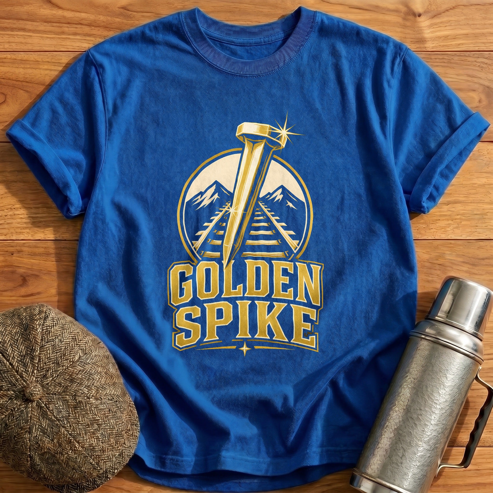 Golden Spike 79 T-Shirt - Royal