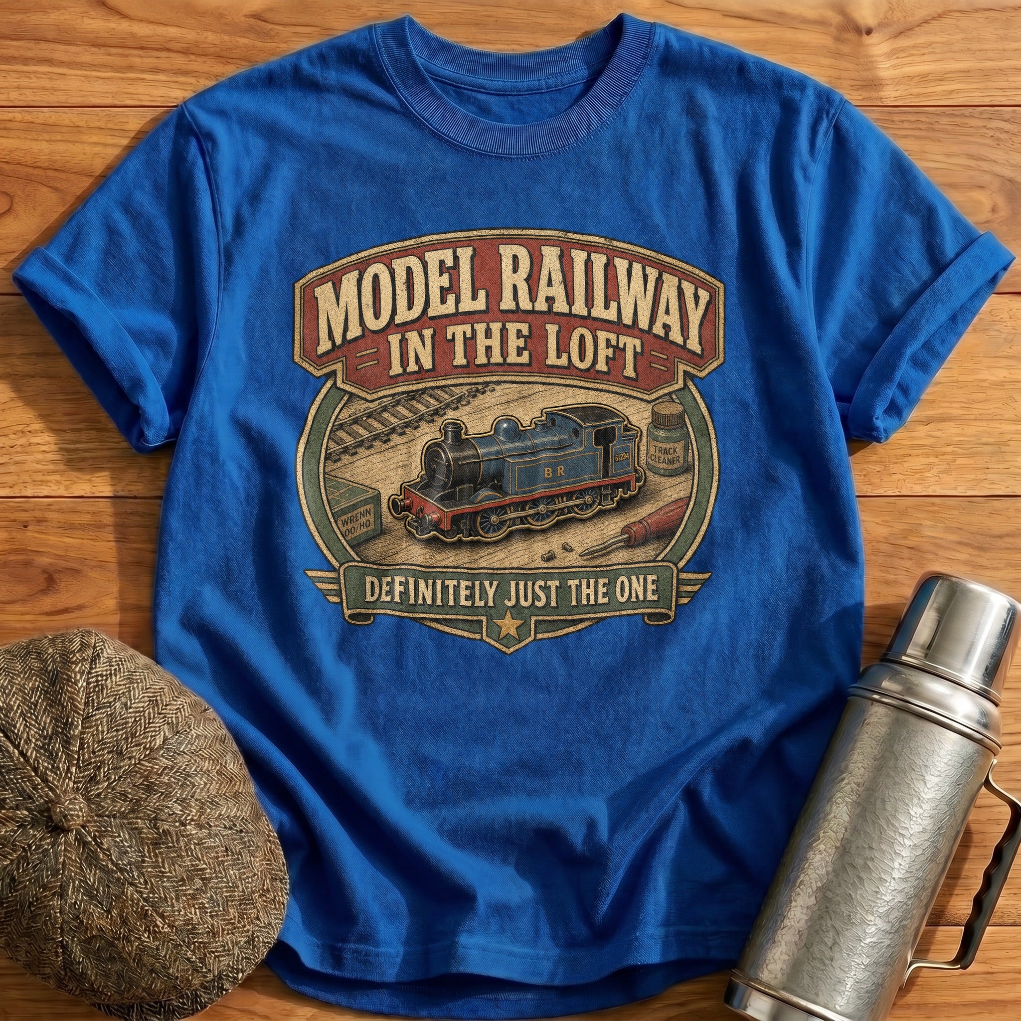 Just the One, Definitely T-Shirt - Royal