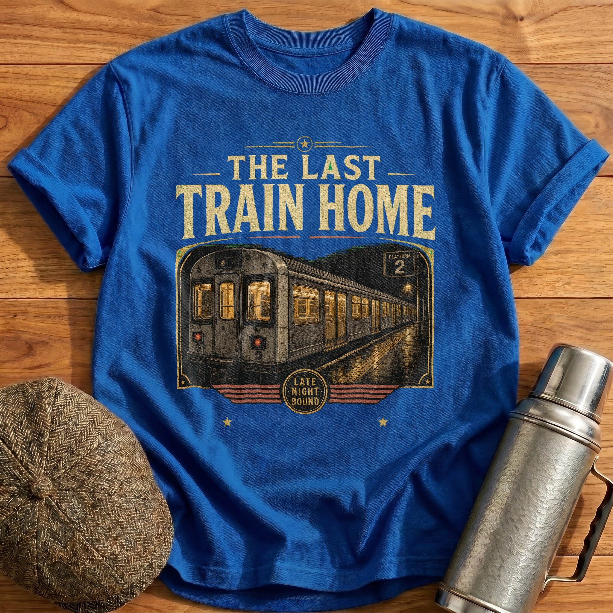 Late Night Bound T-Shirt - Royal