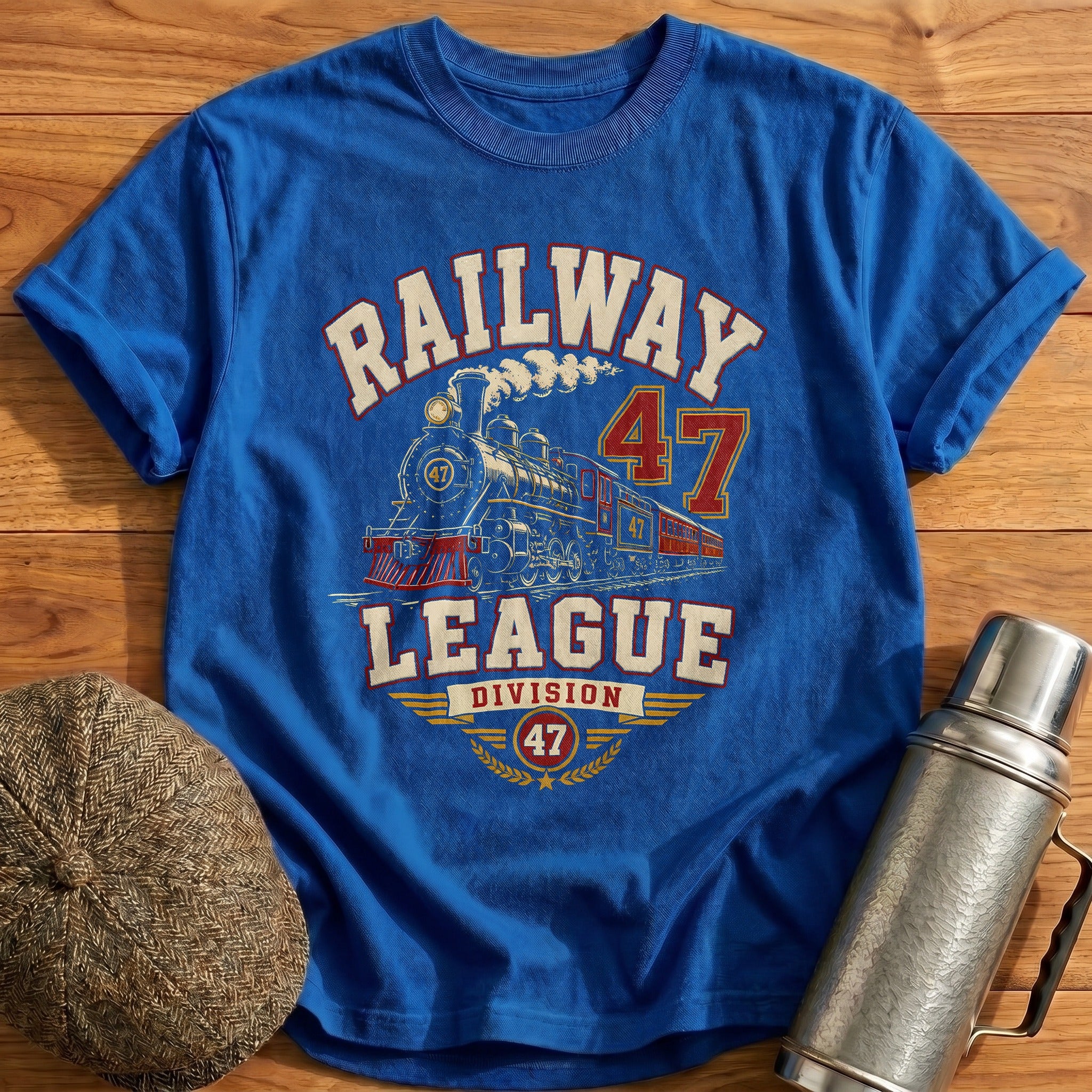 League Division 47 T-Shirt - Royal