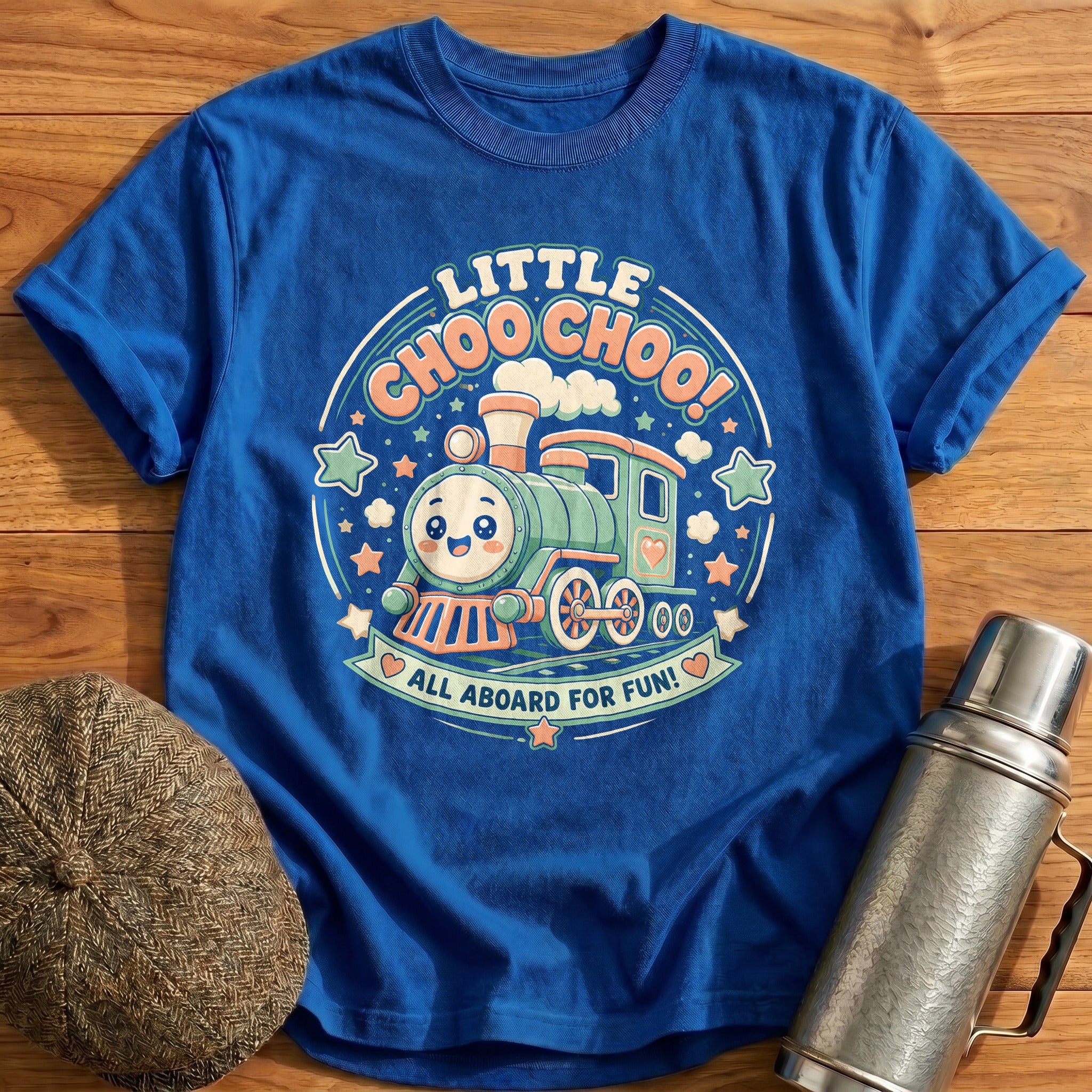 Little Choo Choo All Aboard For Fun Train Kids - Royal