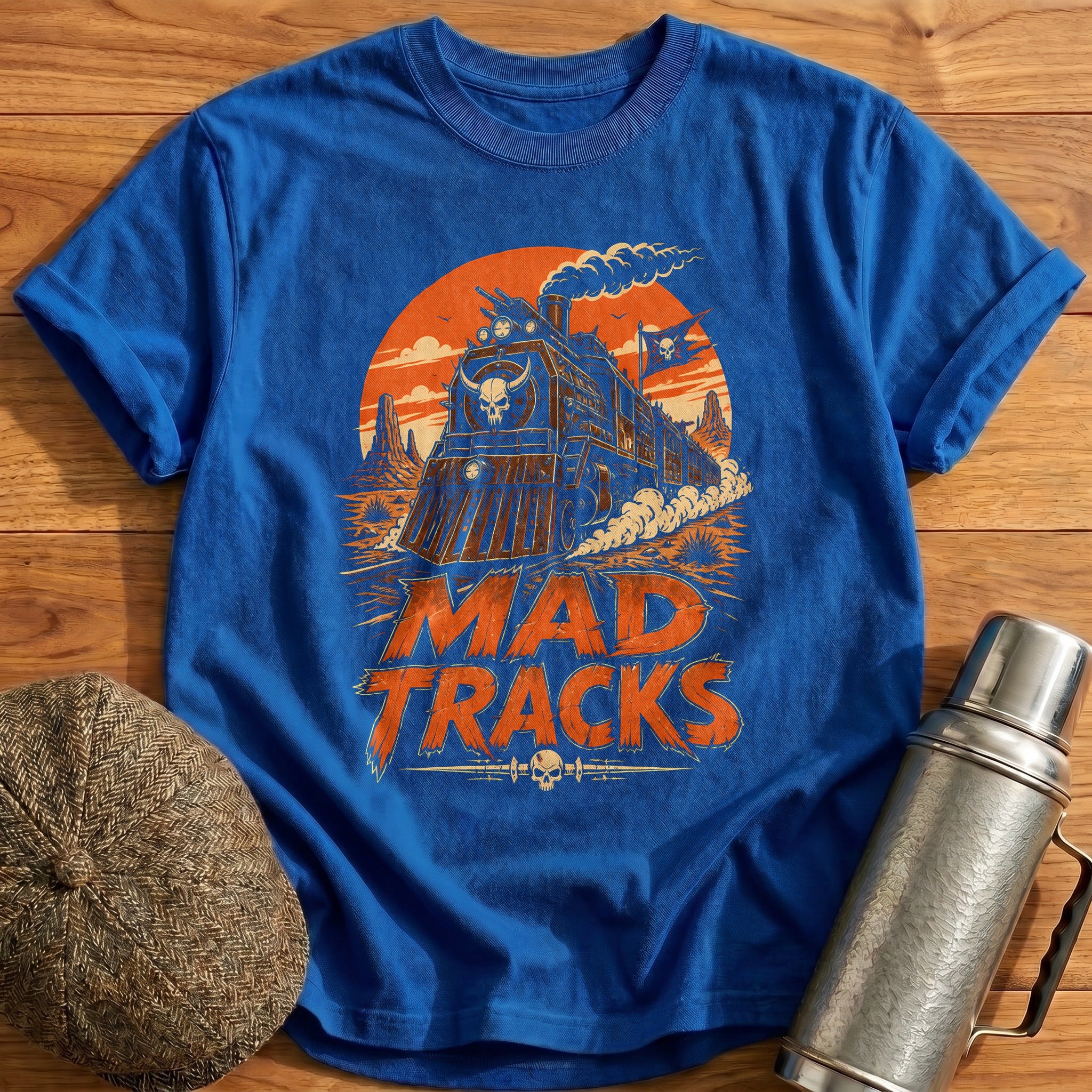 Mad Tracks 36 T-Shirt - Royal