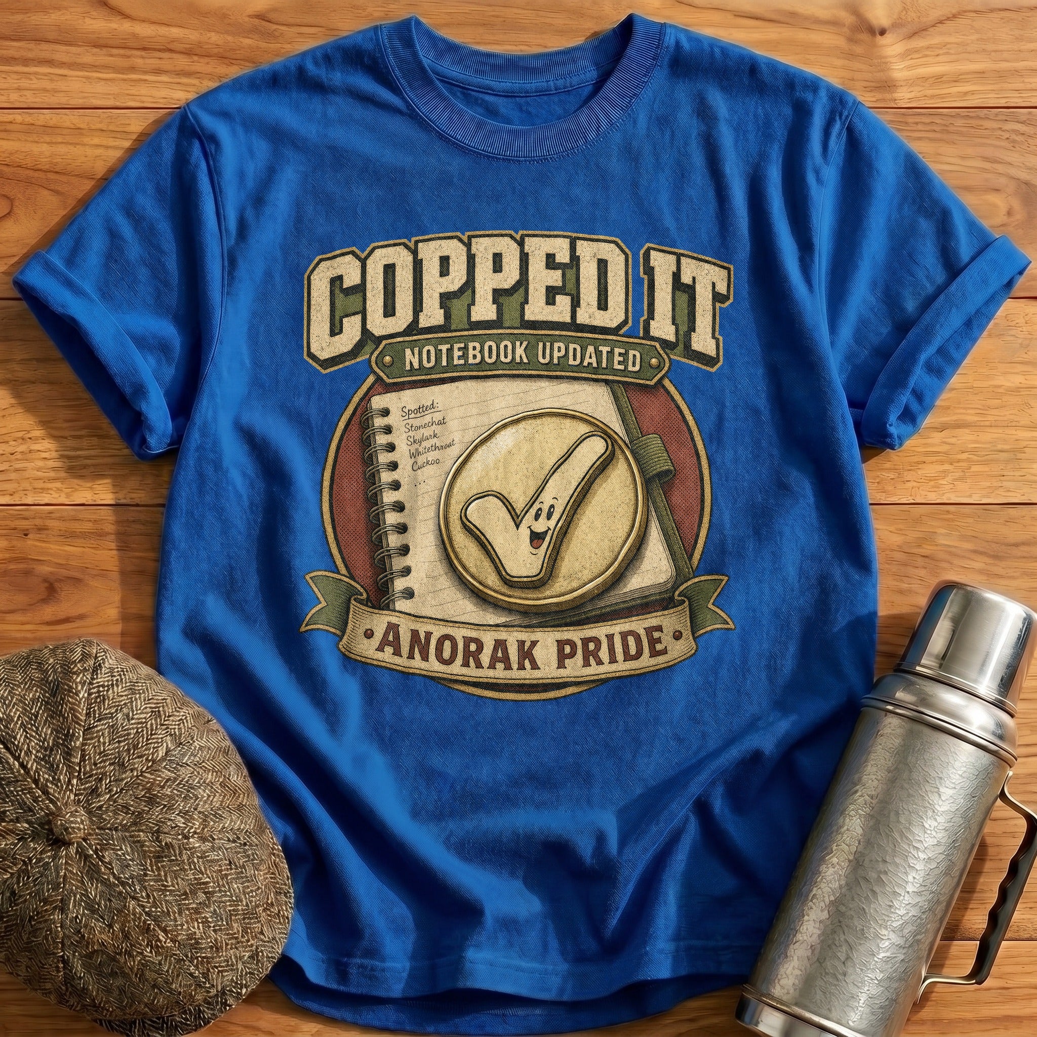 Notebook Updated T-Shirt - Royal