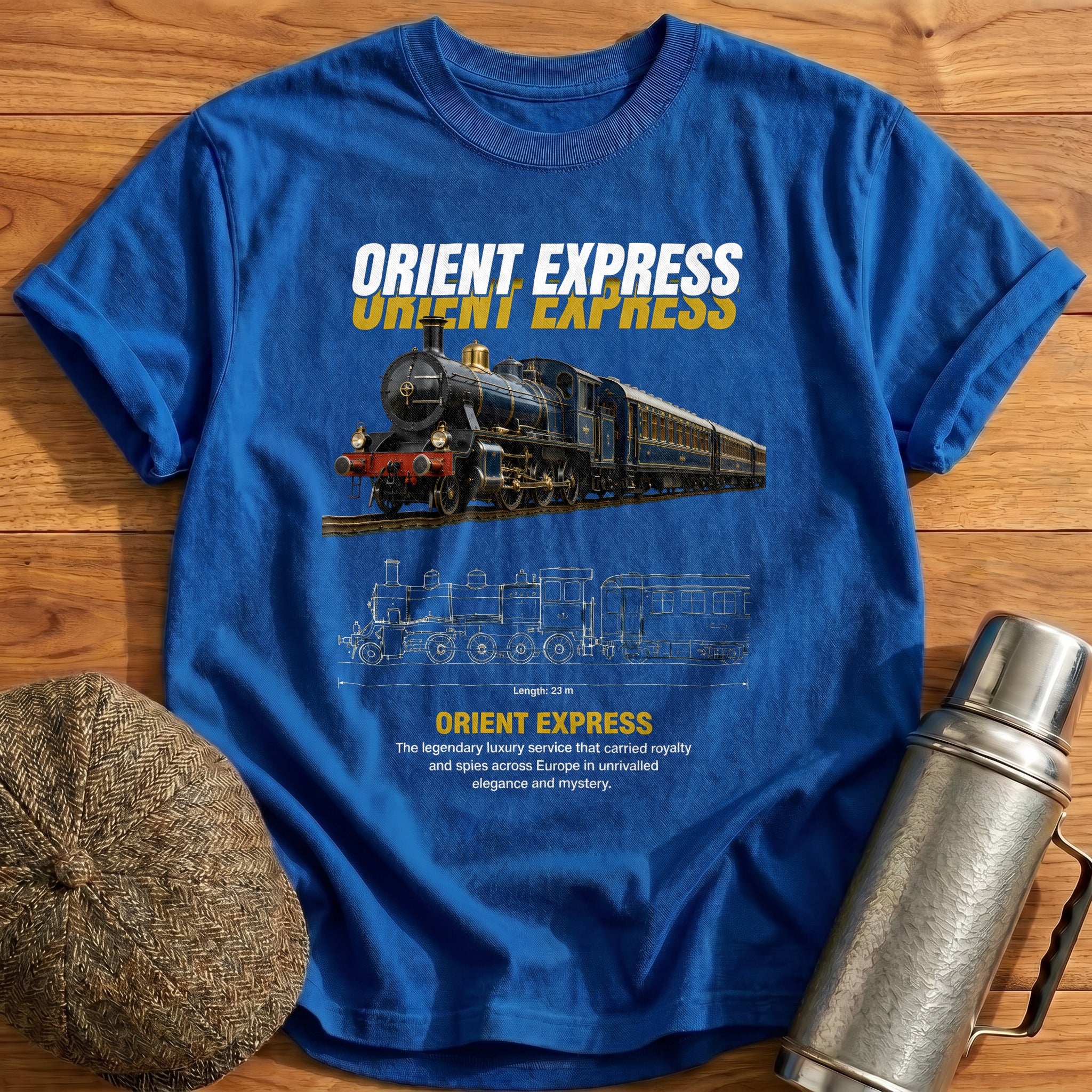 Orient Express 92 T-Shirt - Royal