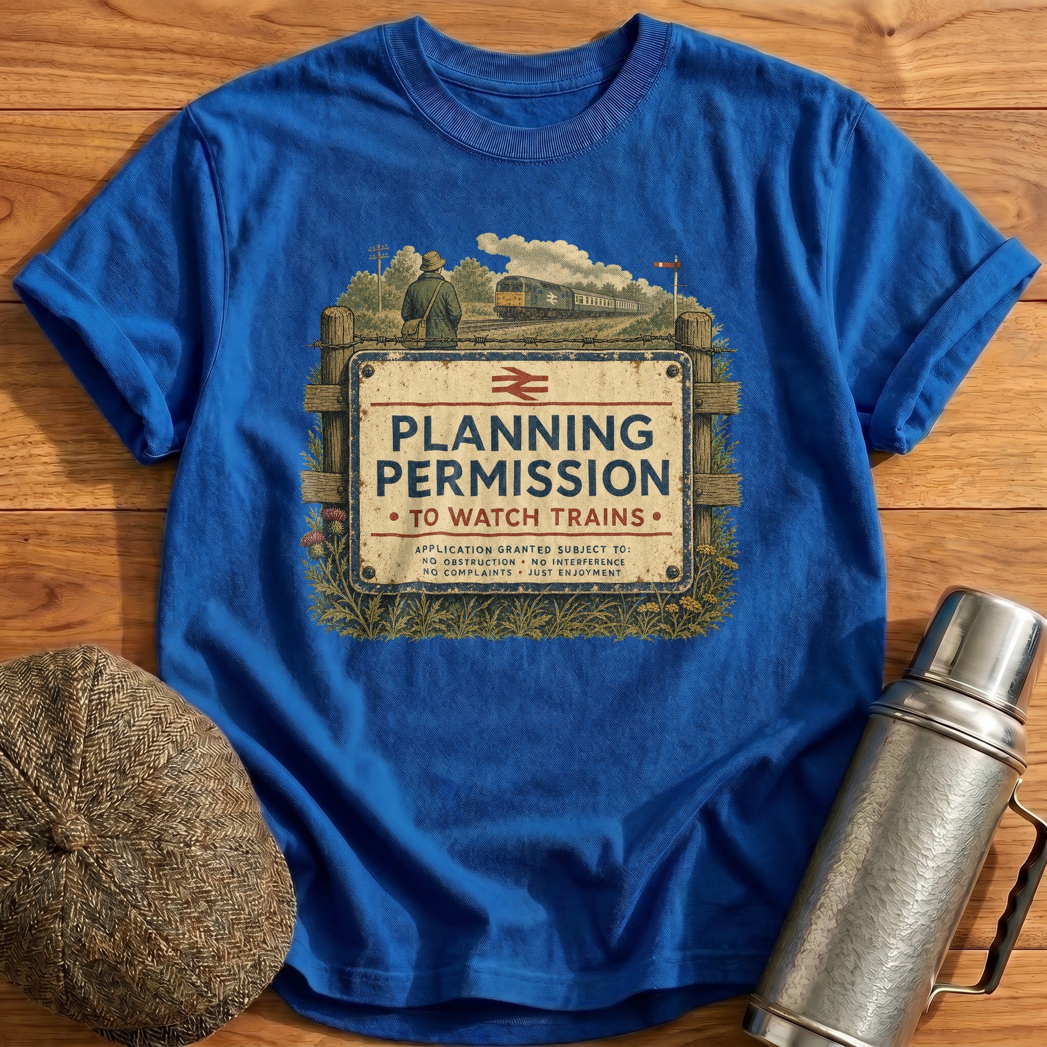 Permission Granted T-Shirt - Royal