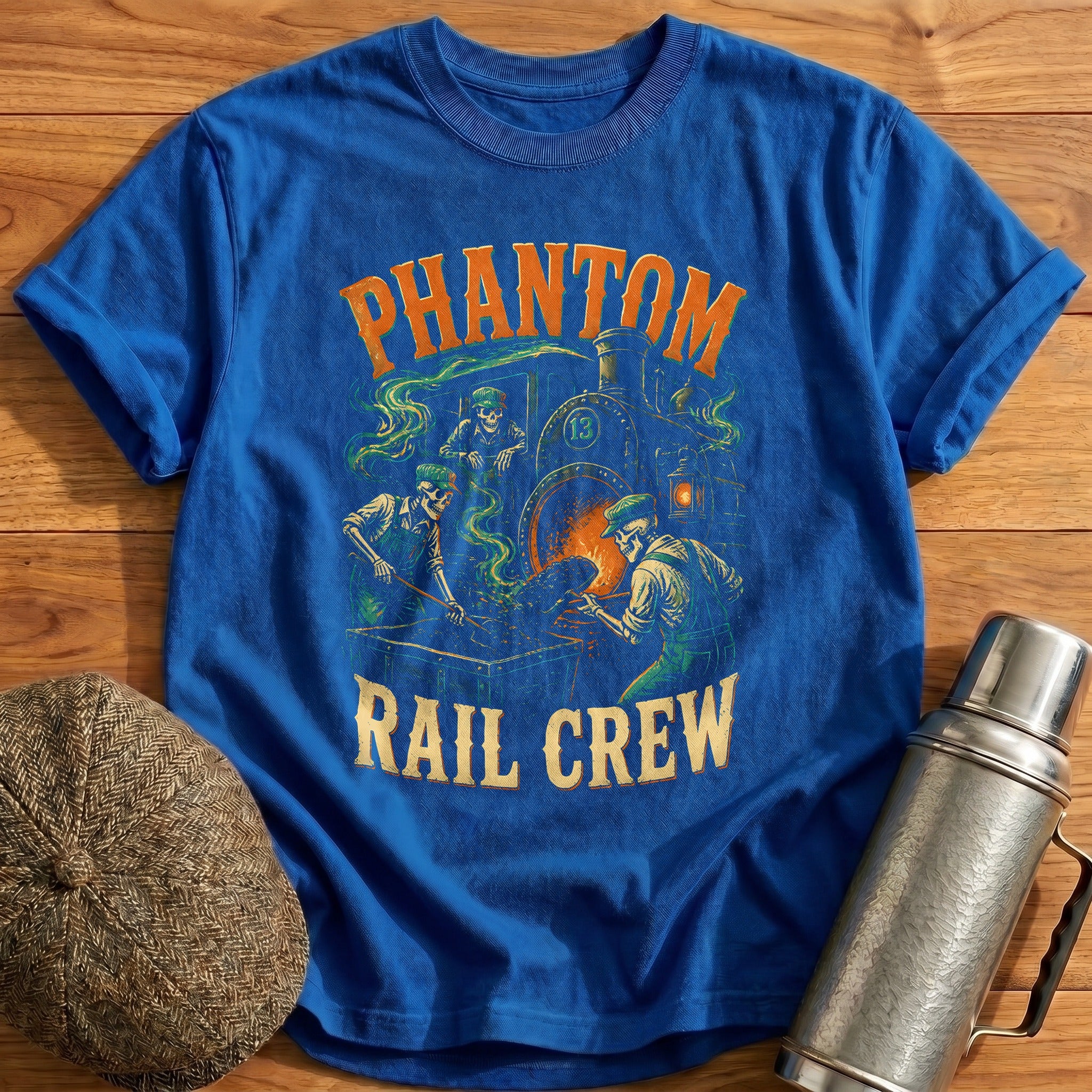 Phantom Rail Crew T-Shirt - Royal