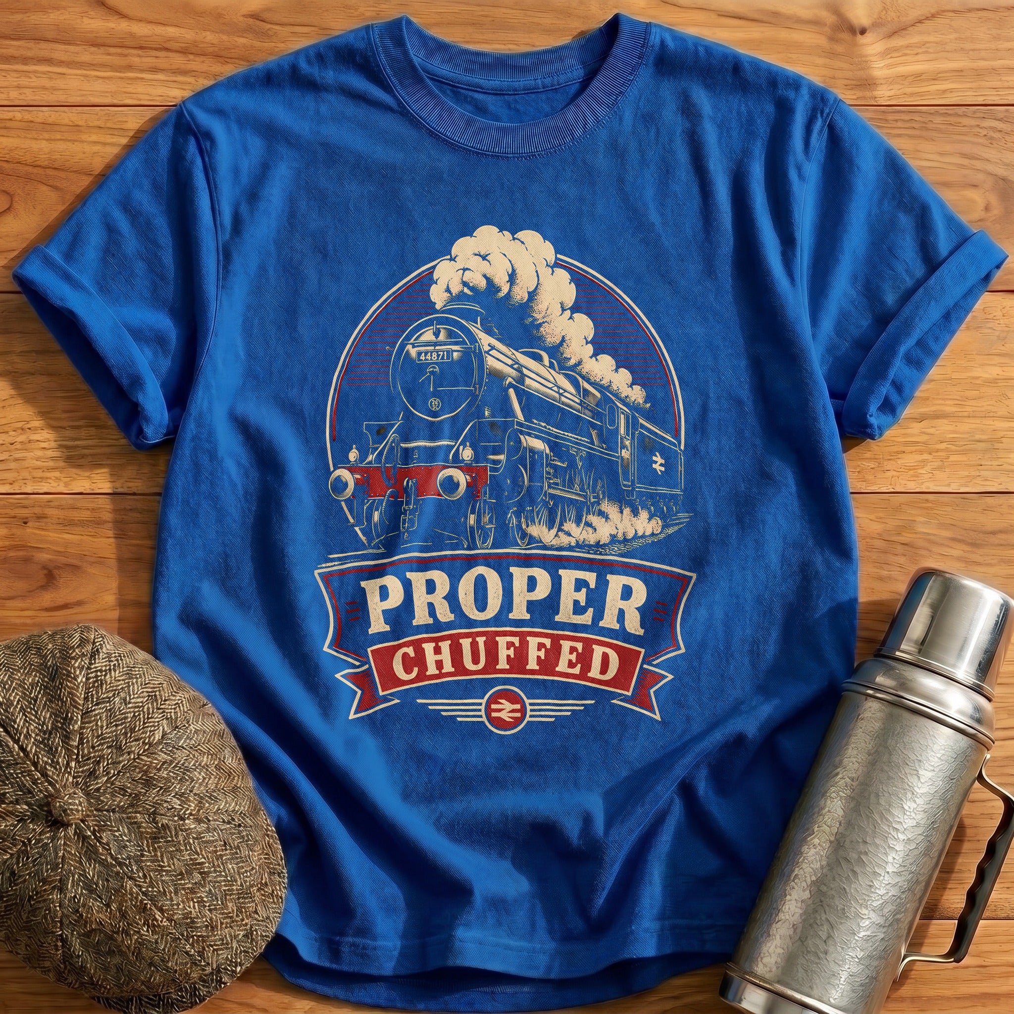 Proper Chuffed T-Shirt - Royal