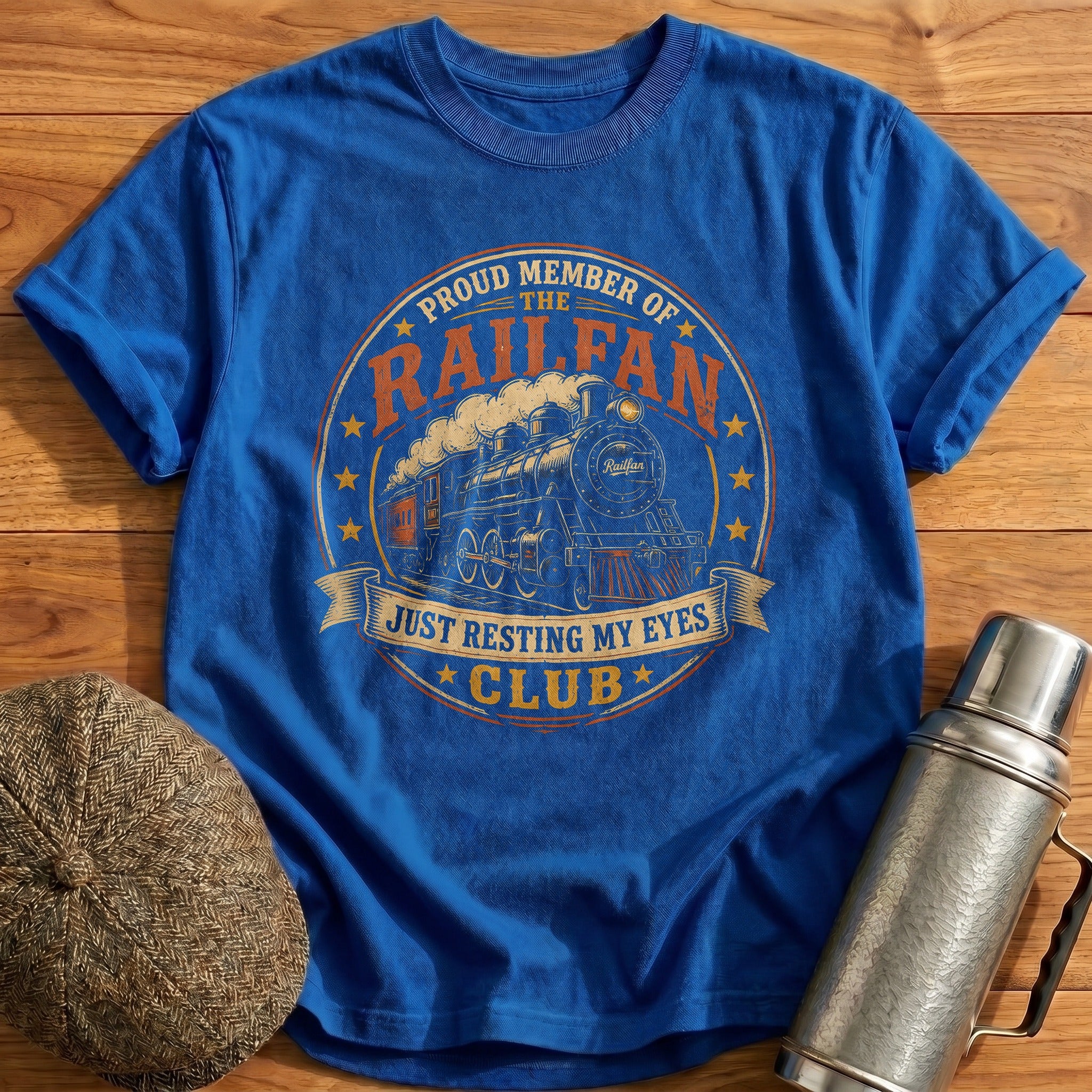 Proud Member Of The Railfan Just Resting My Eyes 2 - Royal